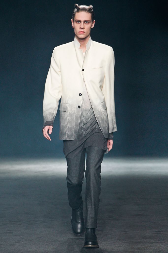 Ann Demeulemeester F/W 12 Menswear Look 178