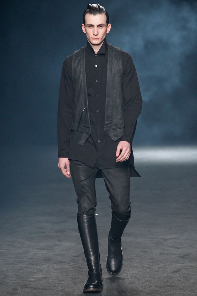Ann Demeulemeester F/W 12 Menswear Look 157