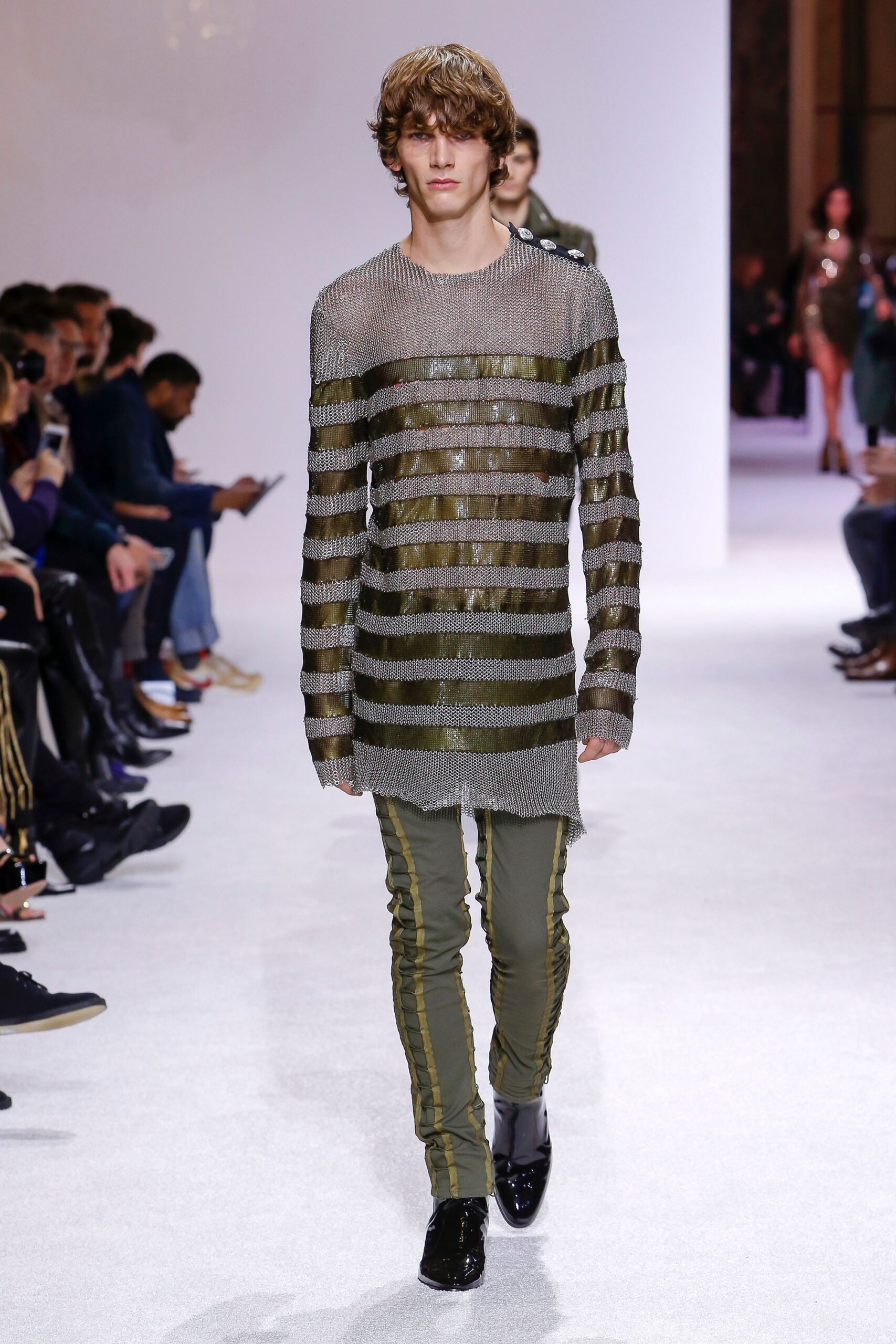 Balmain F/W 18 Menswear Look 109
