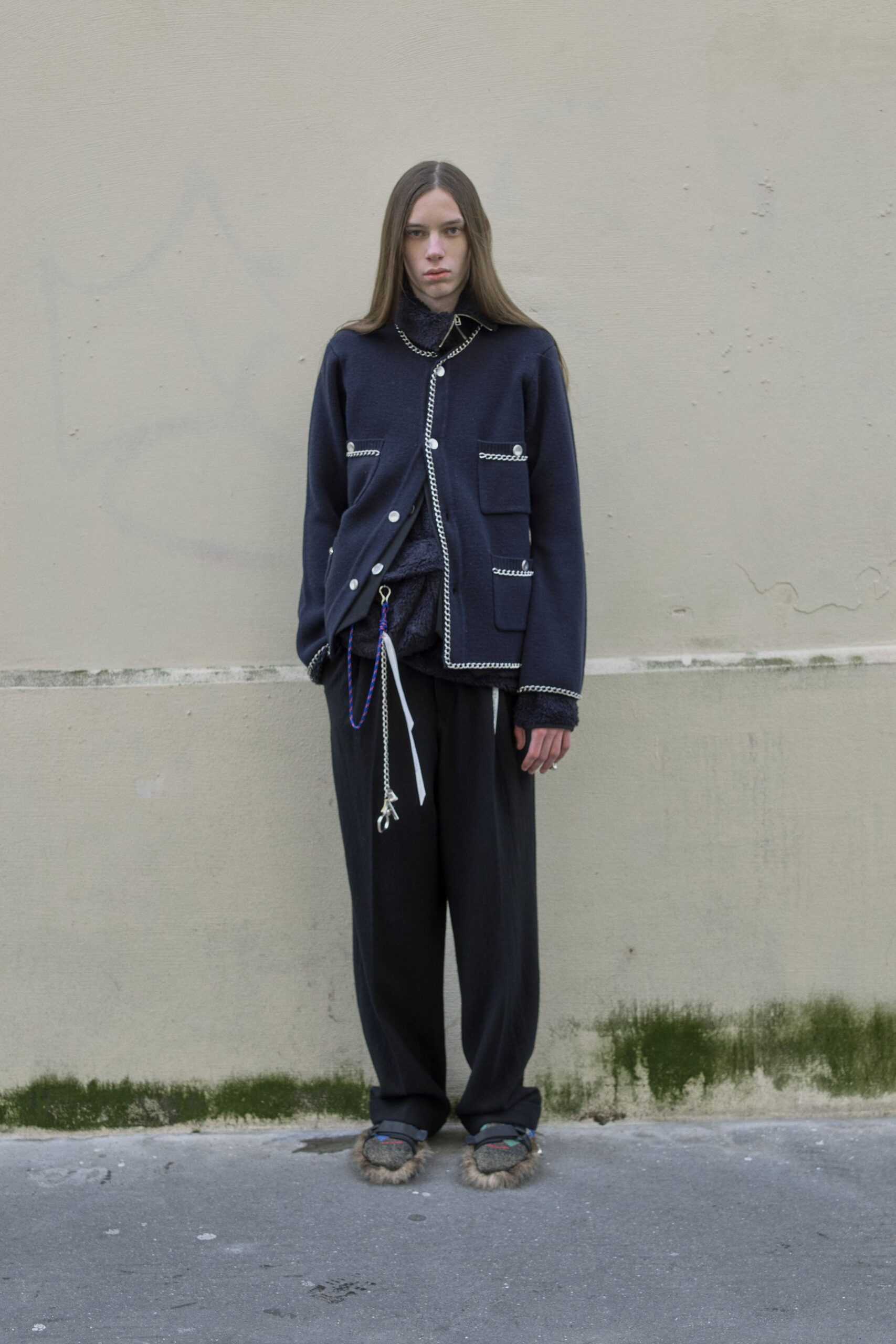 Bed j.w. Ford F/W 25 Menswear Look 9