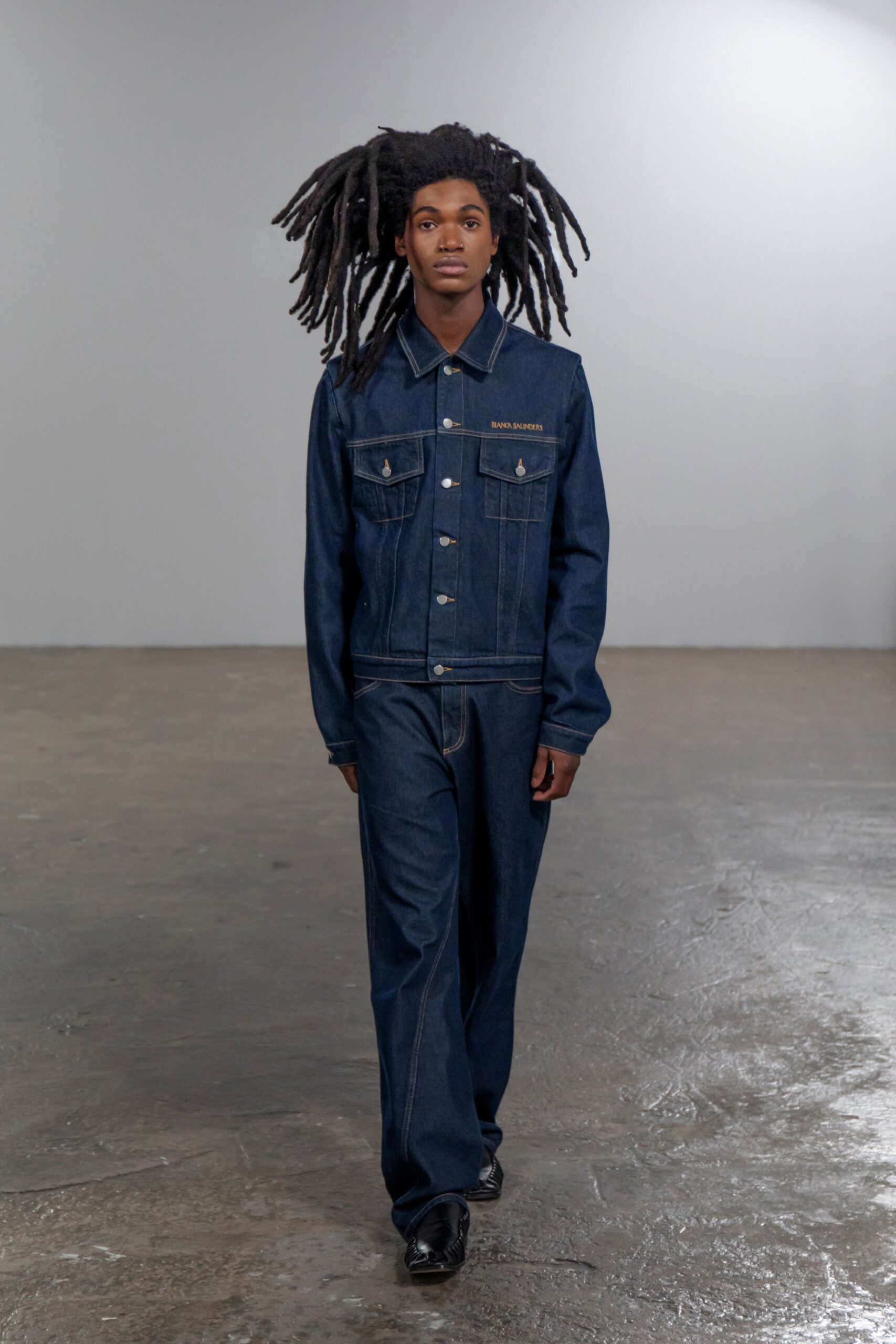 Bianca Saunders F/W 25 Menswear Look 9