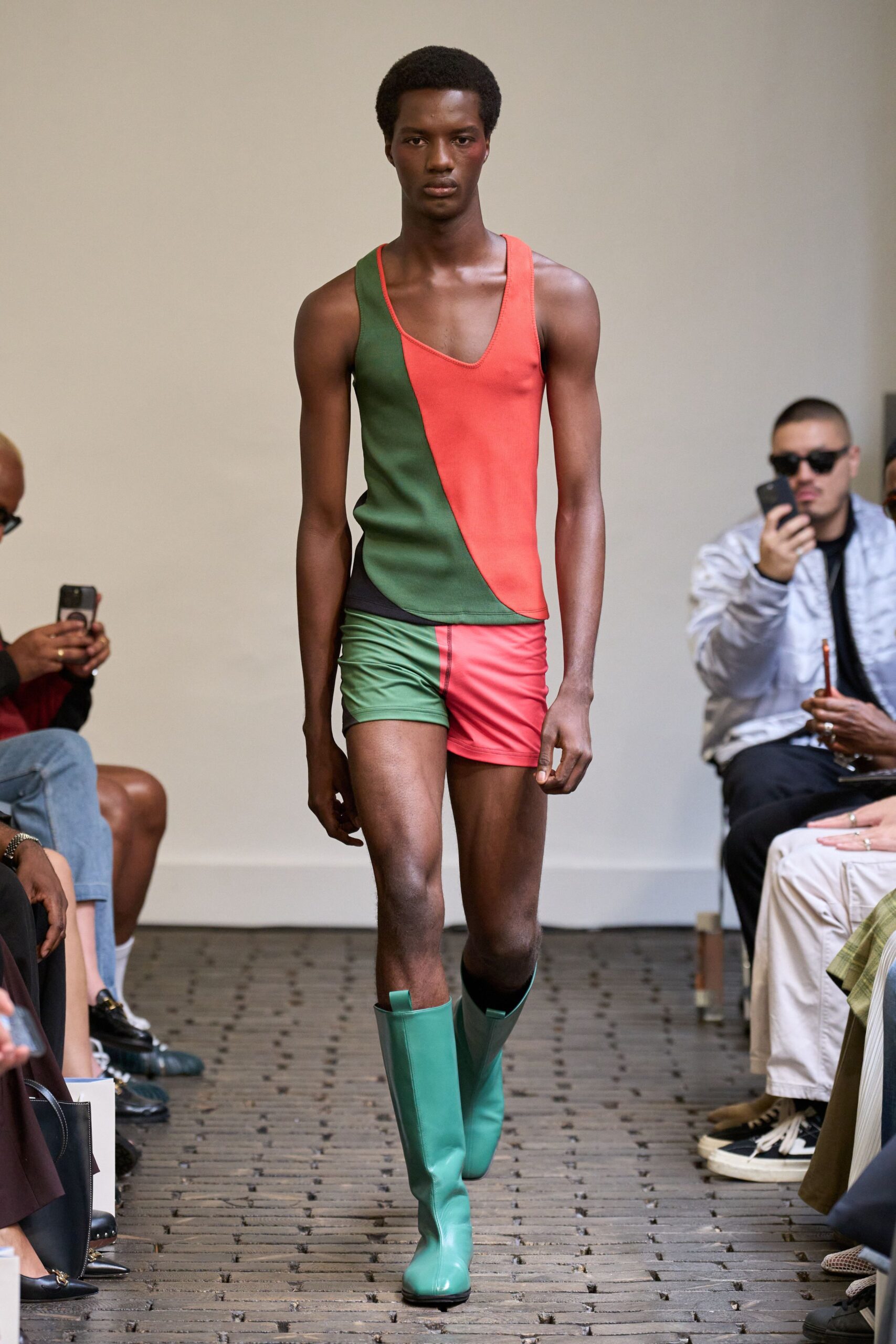 Bianca Saunders S/S 25 Menswear Look 12