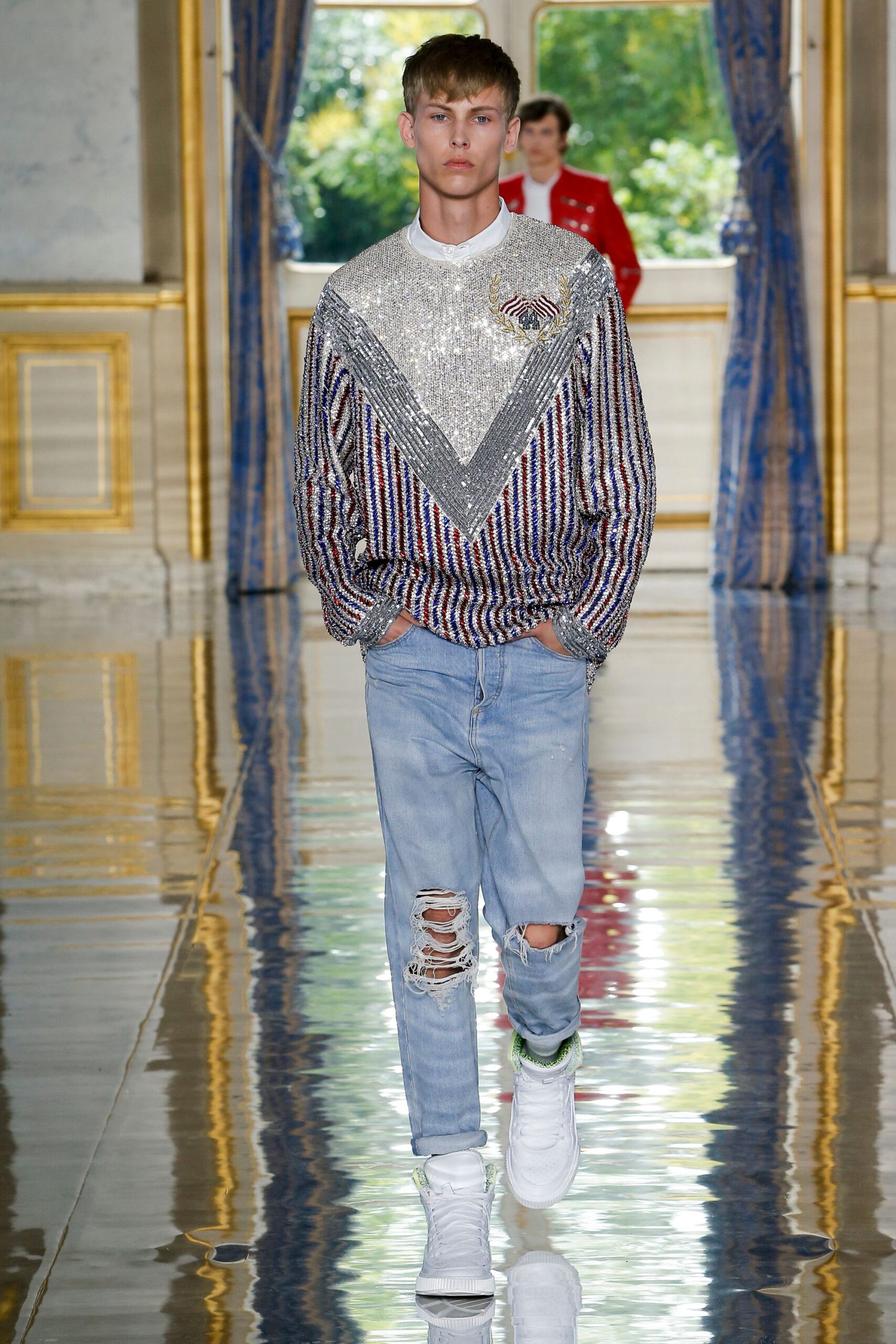 Balmain S/S 19 Menswear Look 155