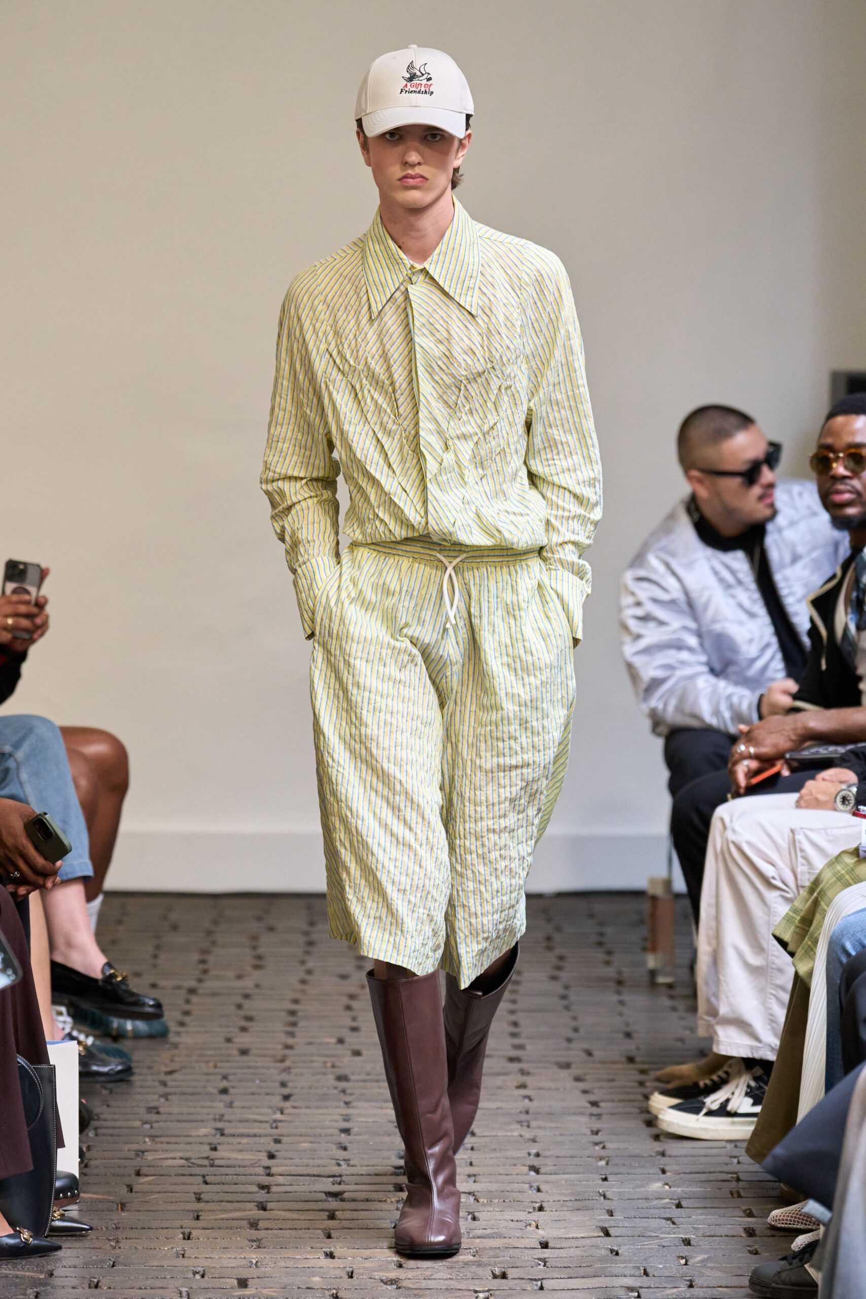 Bianca Saunders S/S 25 Menswear Look 24