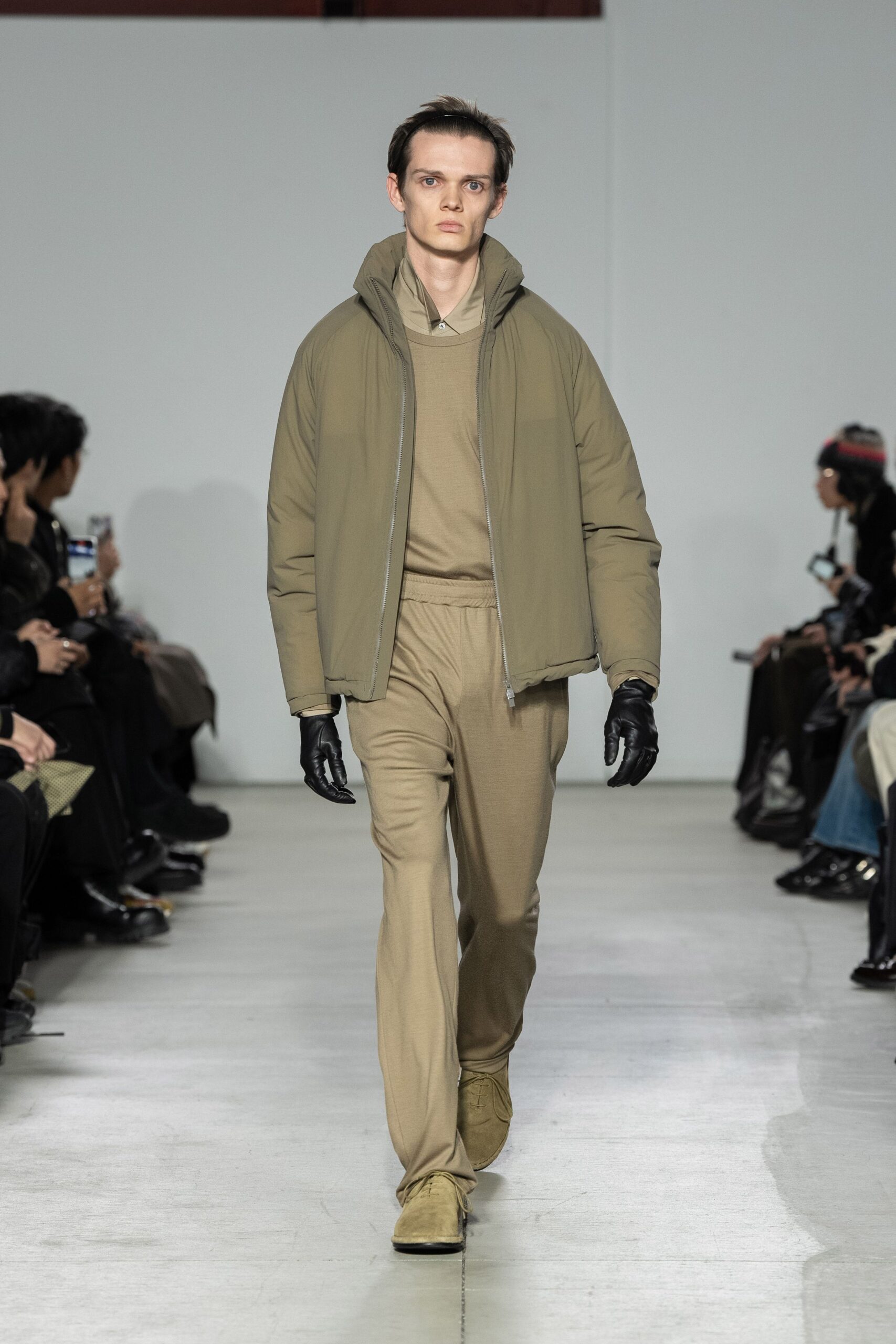 beige relaxed jacket and pants