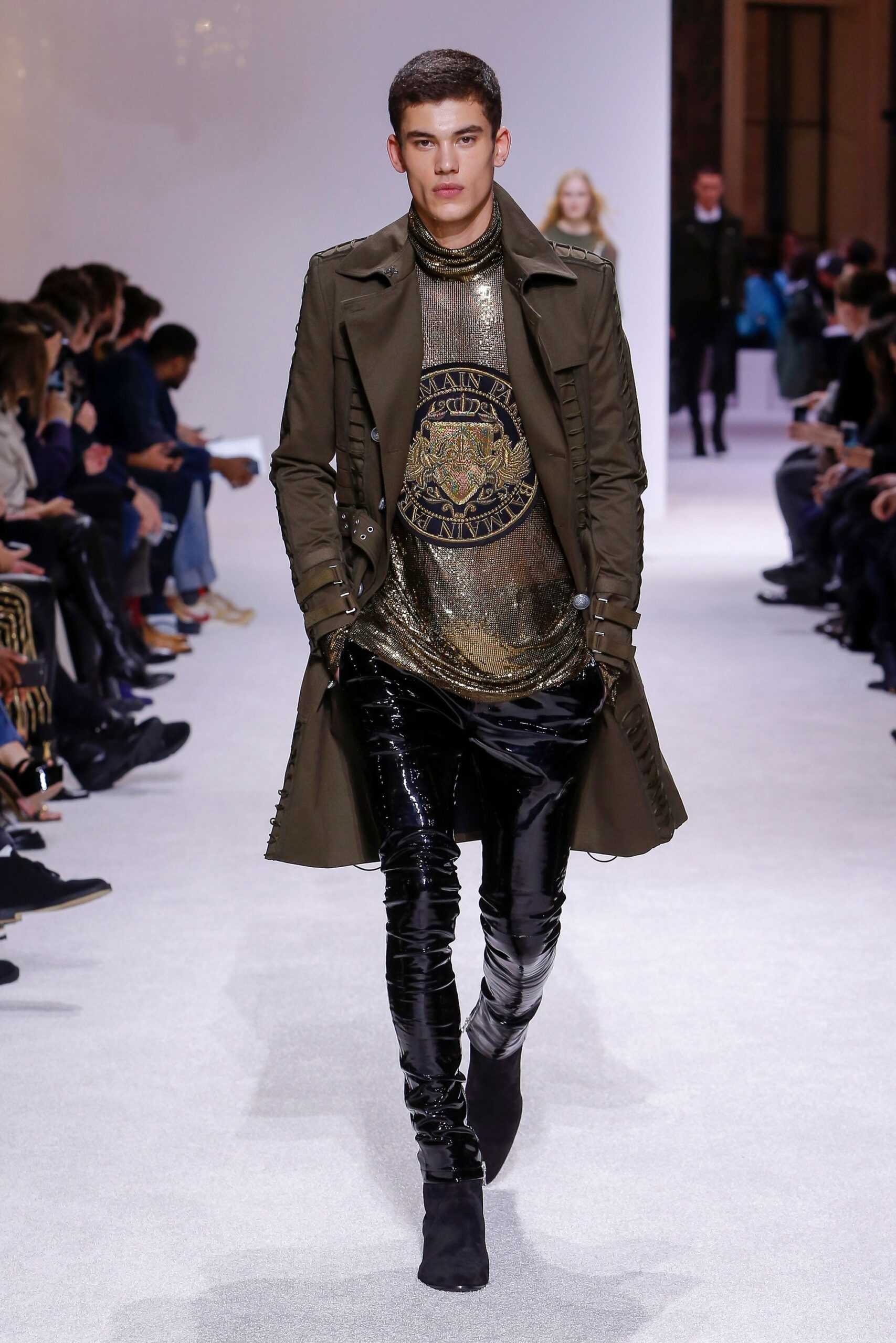Balmain F/W 18 Menswear Look 153