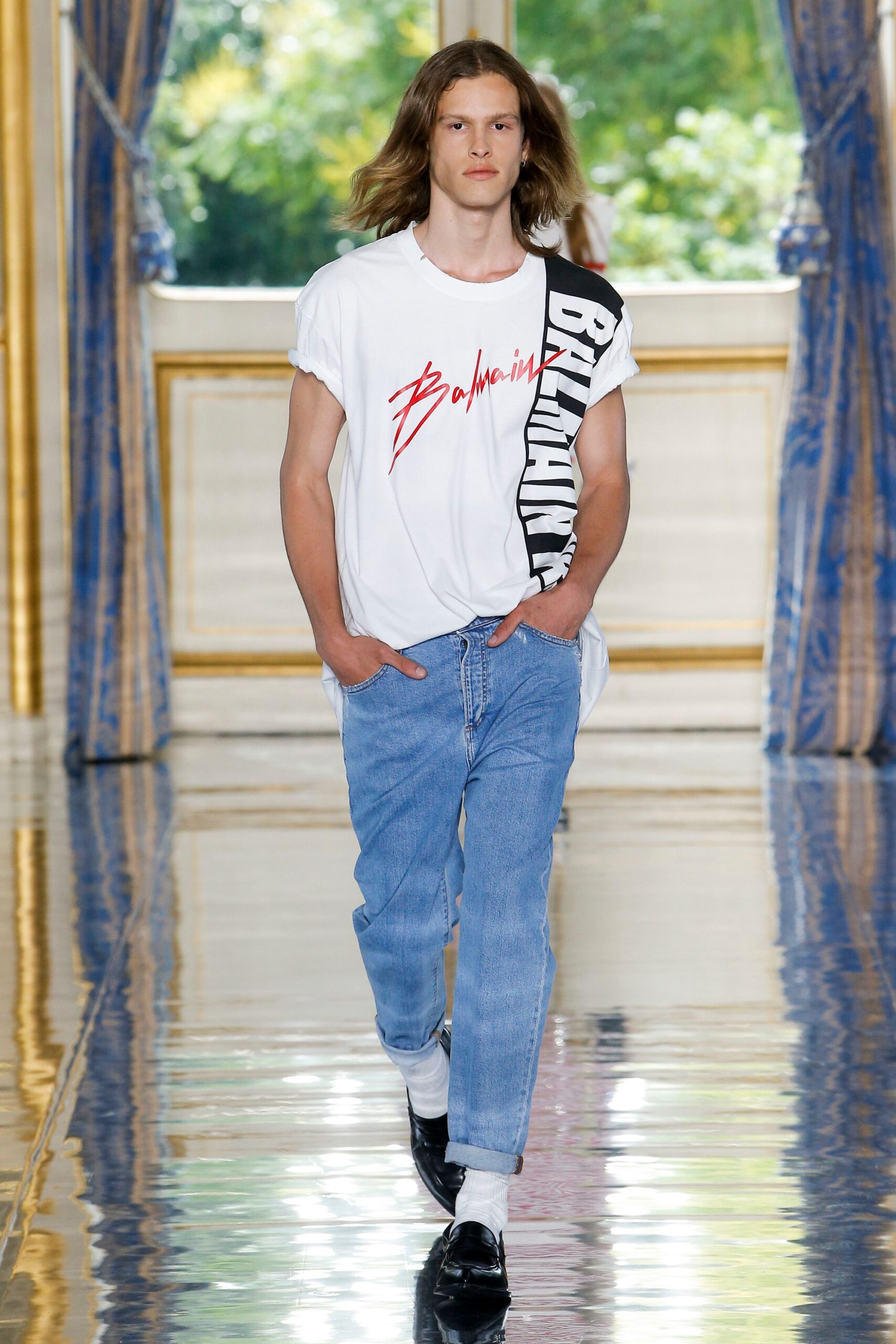 Balmain S/S 19 Menswear Look 219