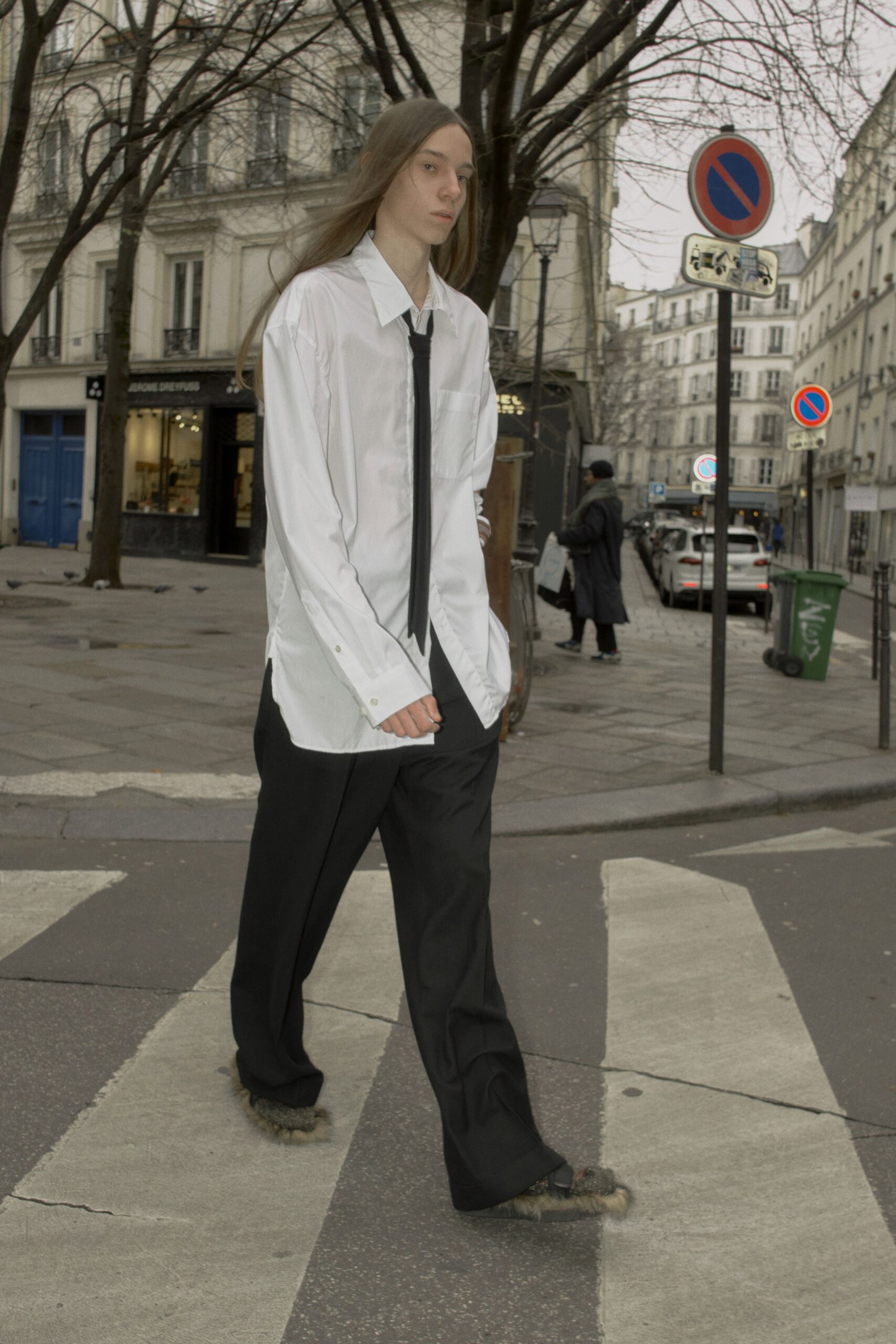 Bed j.w. Ford F/W 25 Menswear Look 59