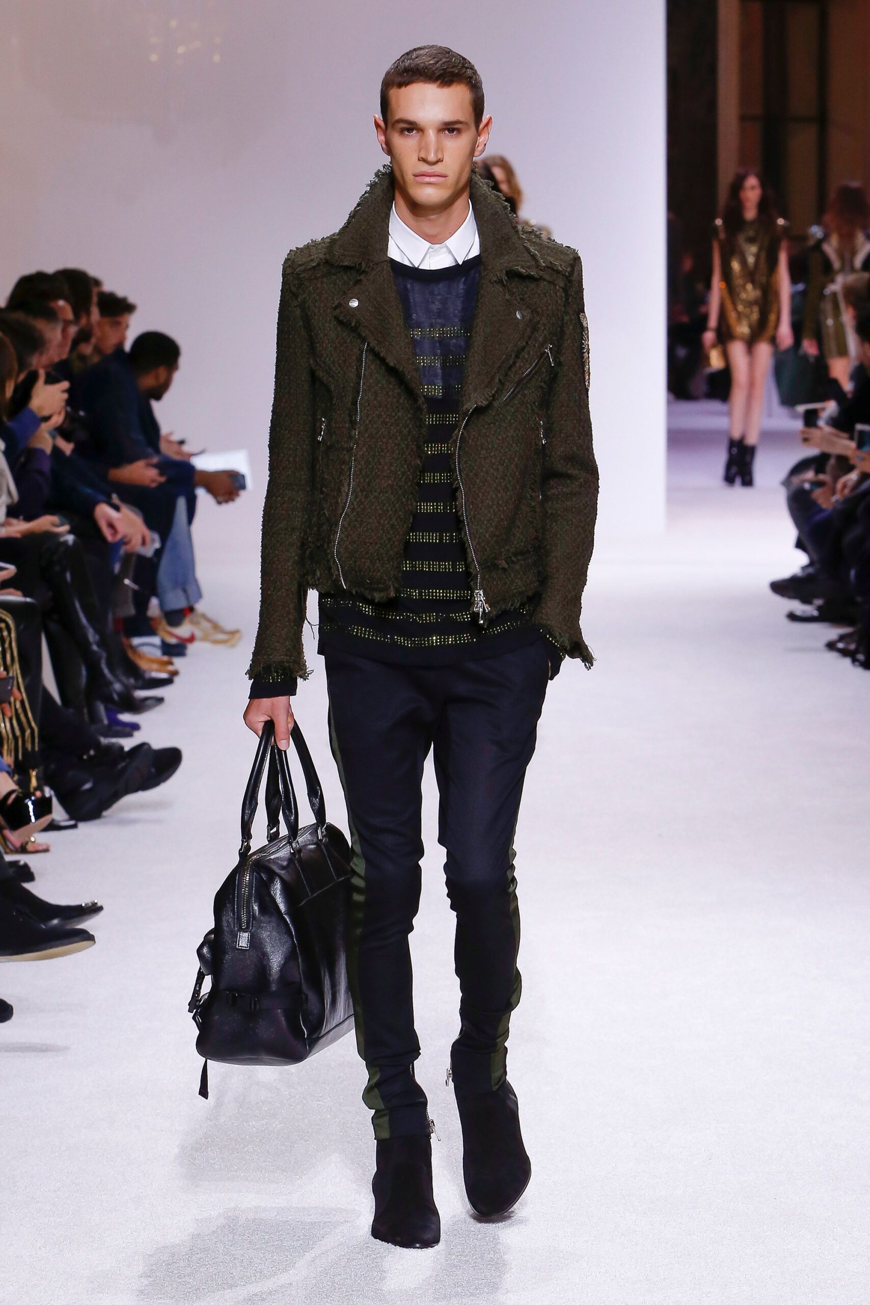 Balmain F/W 18 Menswear Look 181