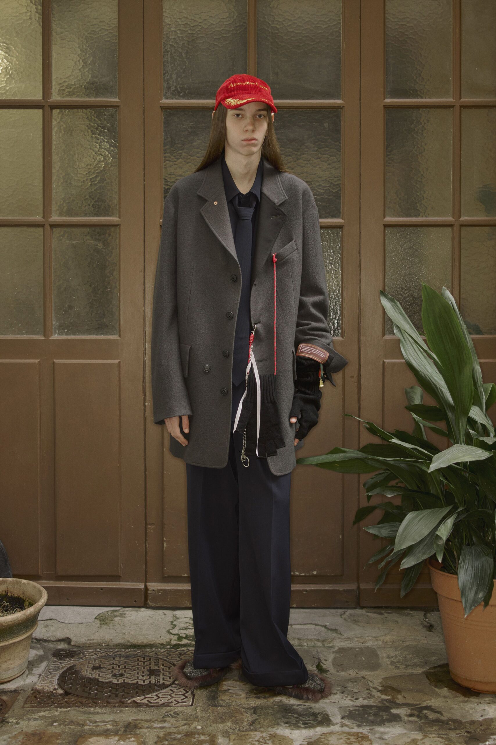 Bed j.w. Ford F/W 25 Menswear Look 77