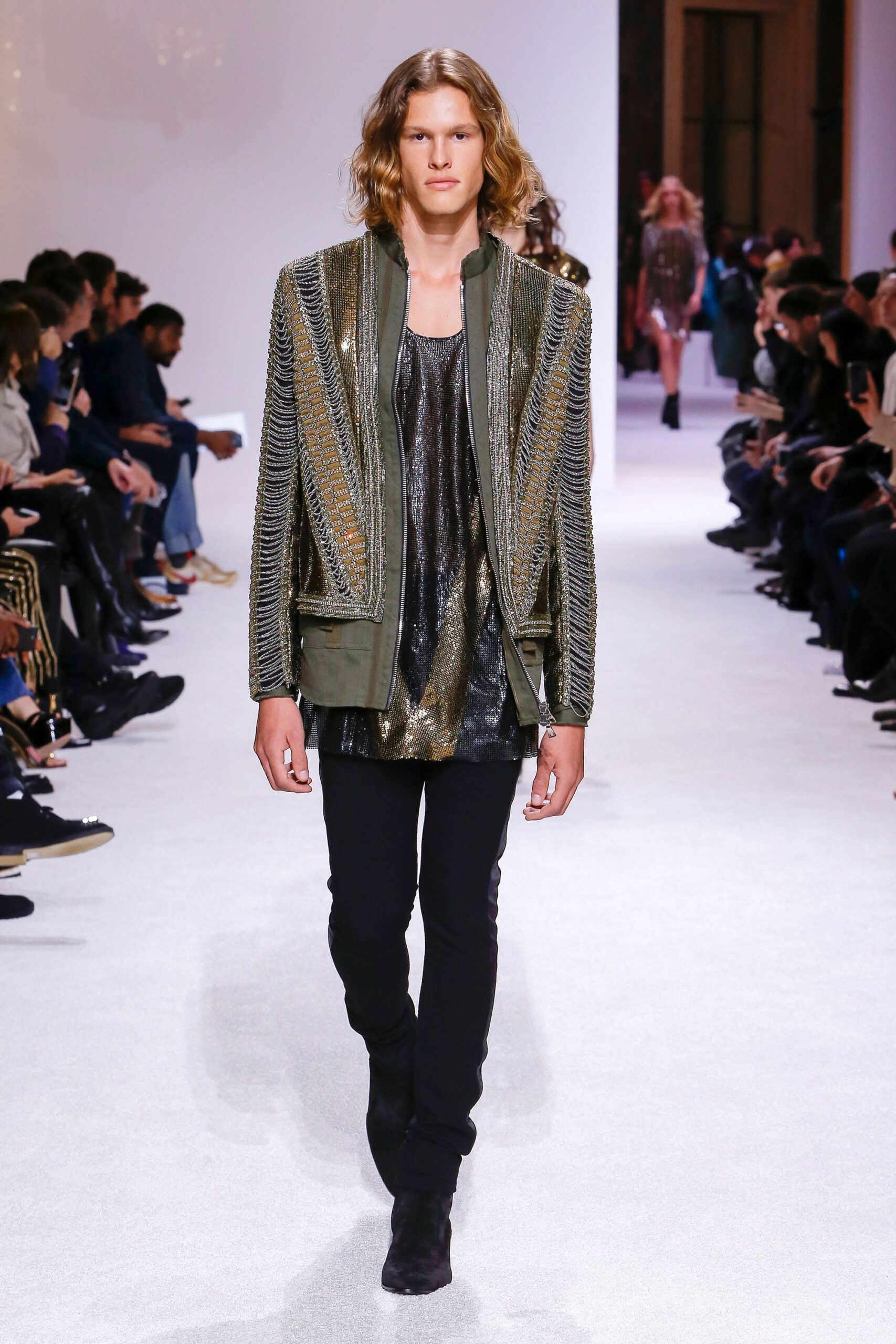 Balmain F/W 18 Menswear Look 198