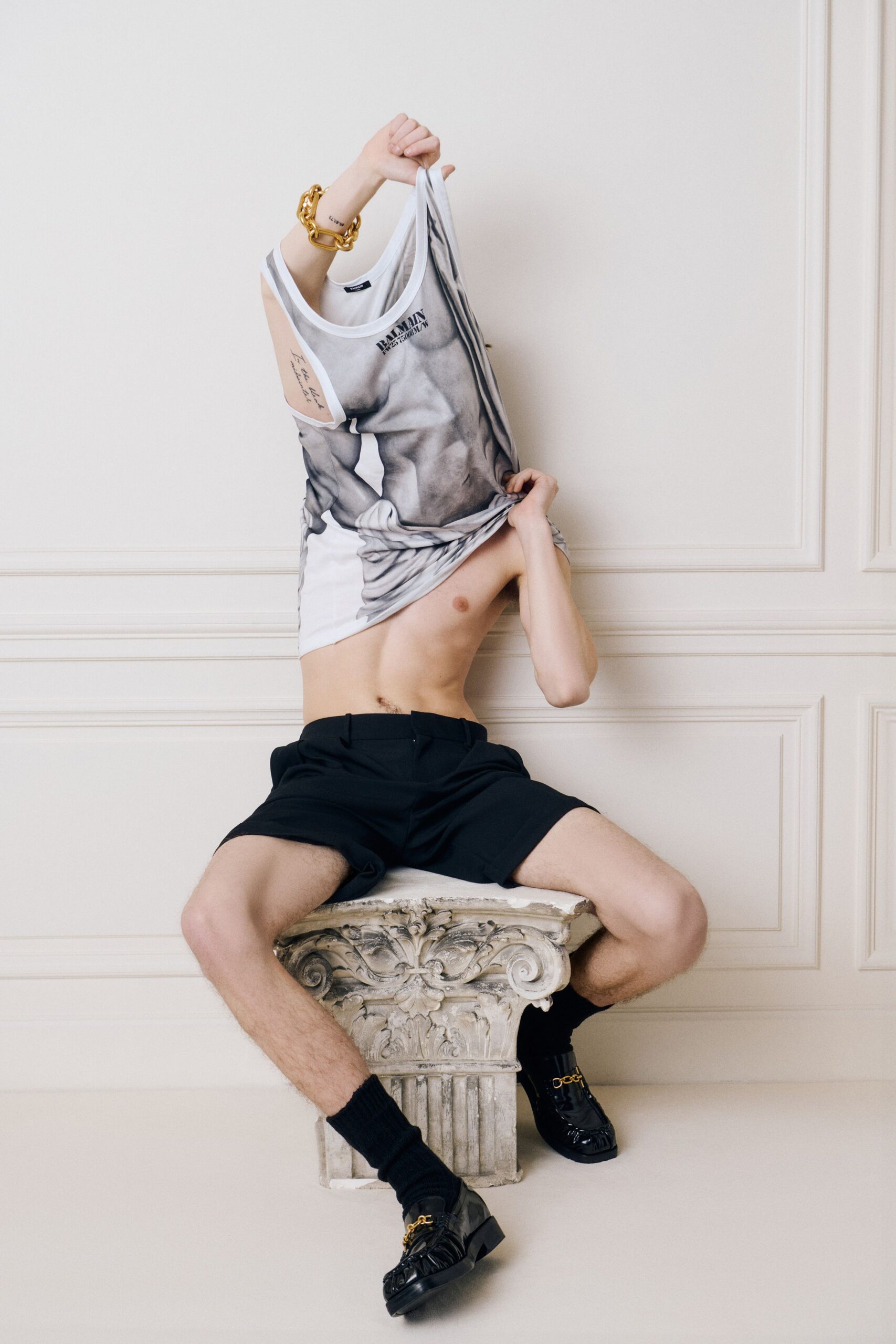 Balmain F/W 25 Look 130