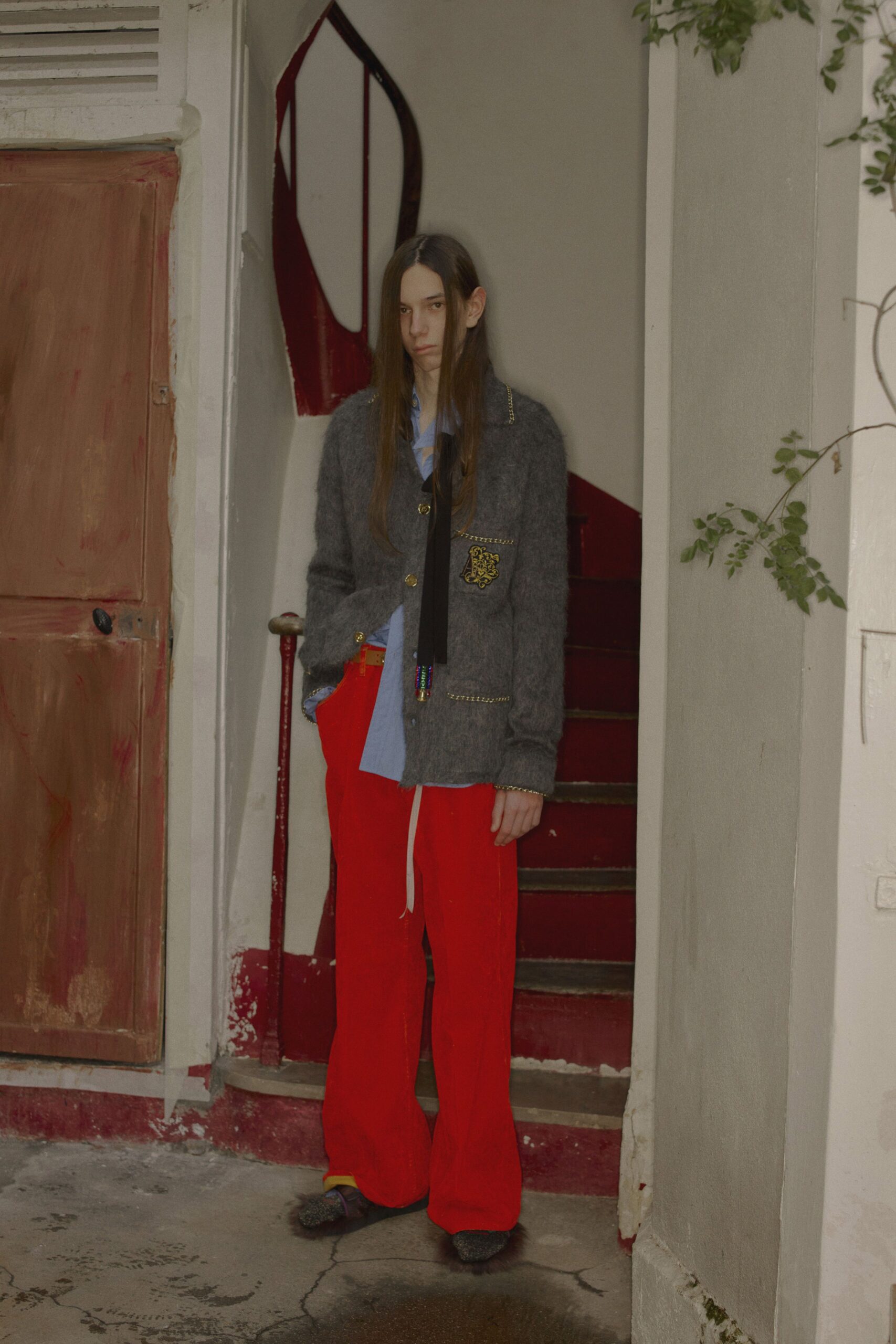 Bed j.w. Ford F/W 25 Menswear Look 96