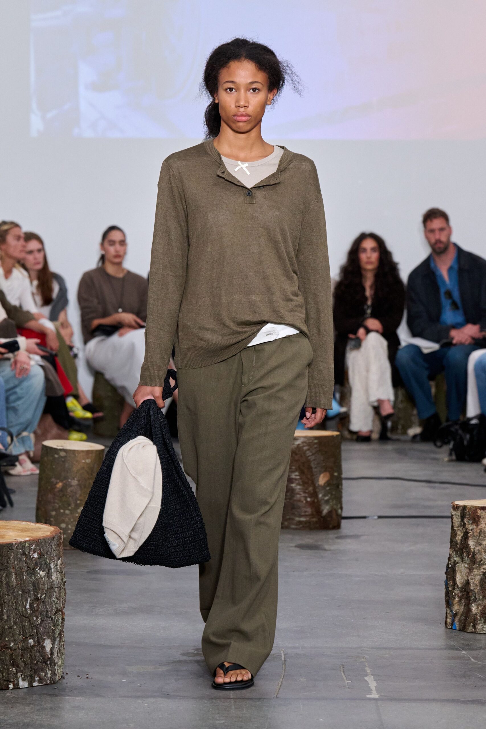 olive relaxed top and pants
