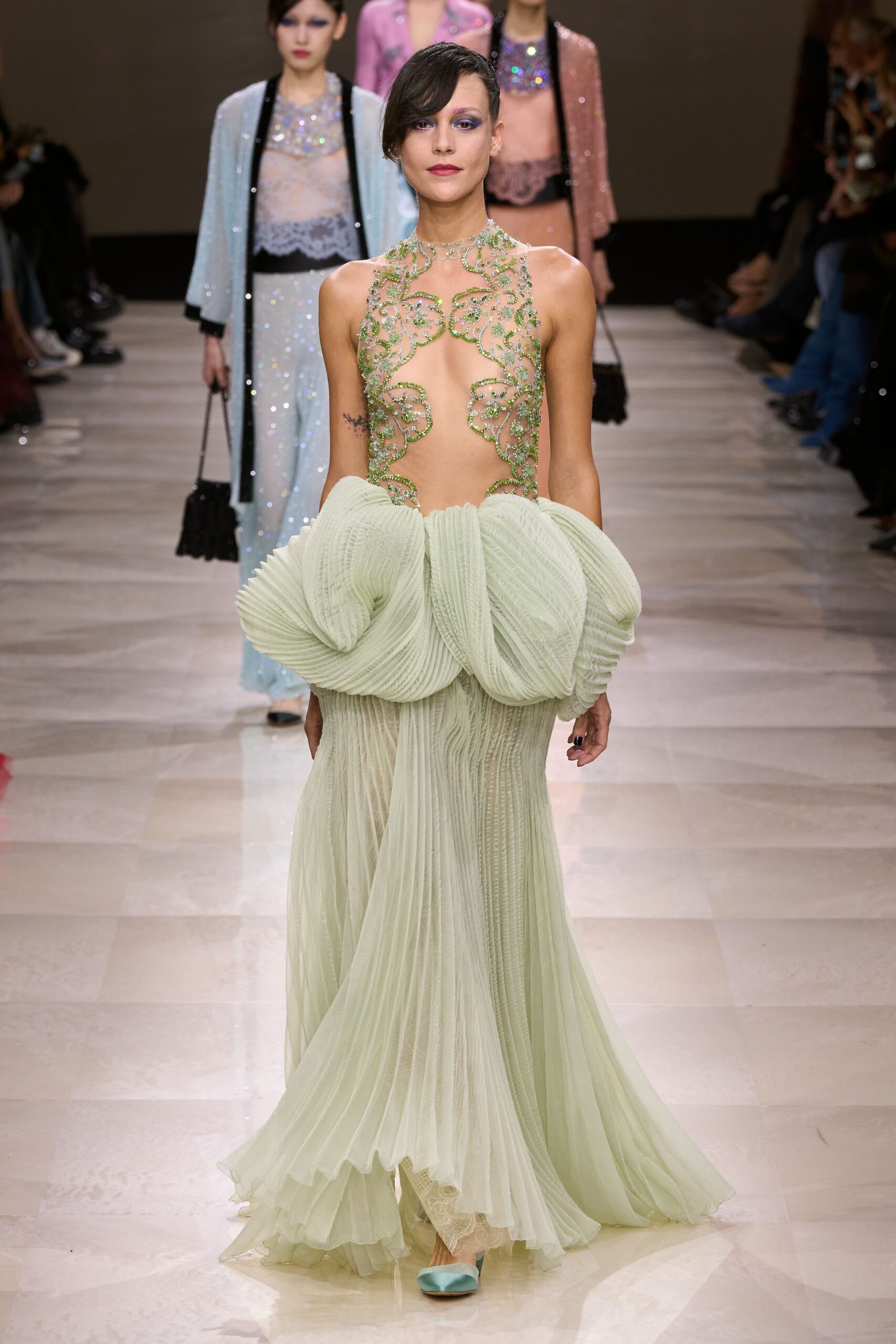 Armani Privé S/S 24 Couture Look 136