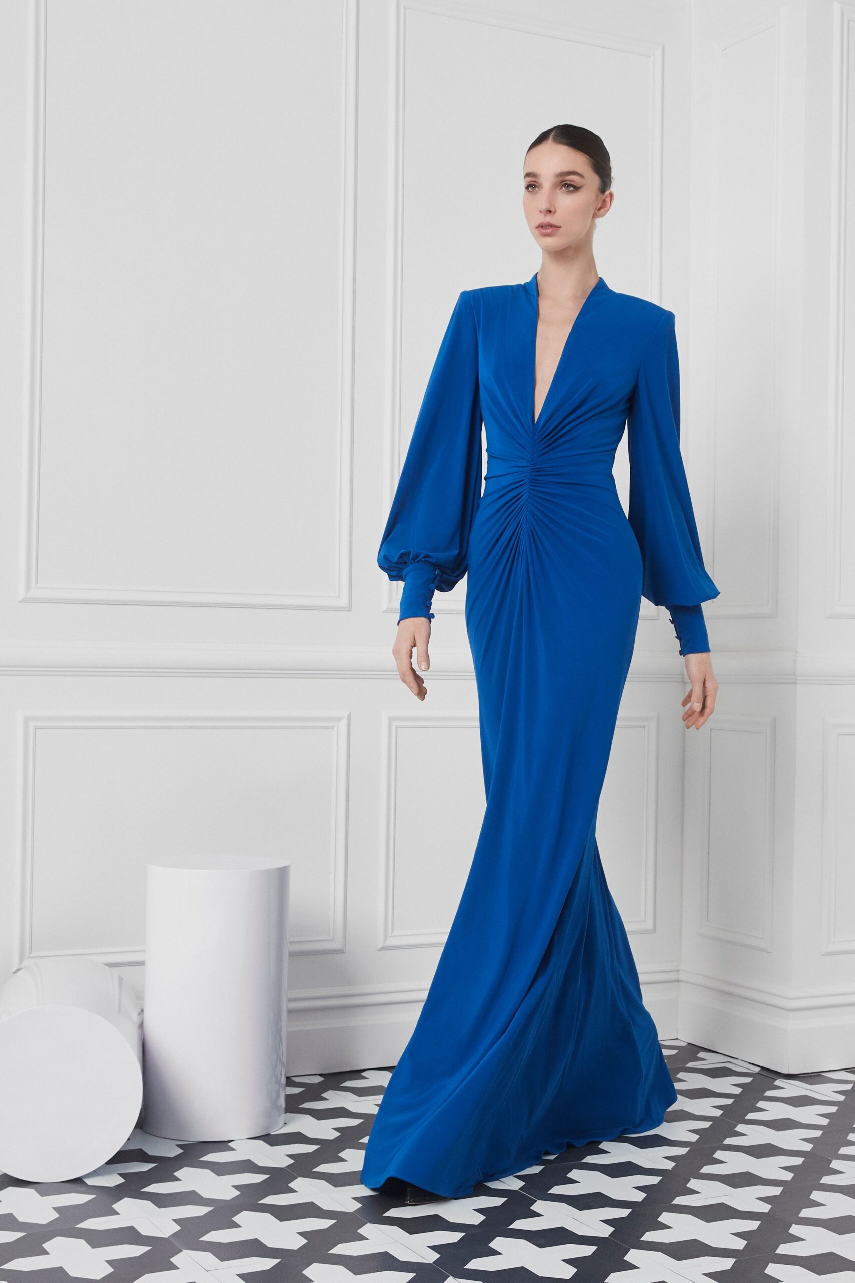 Badgley Mischka F/W 24 Look 157
