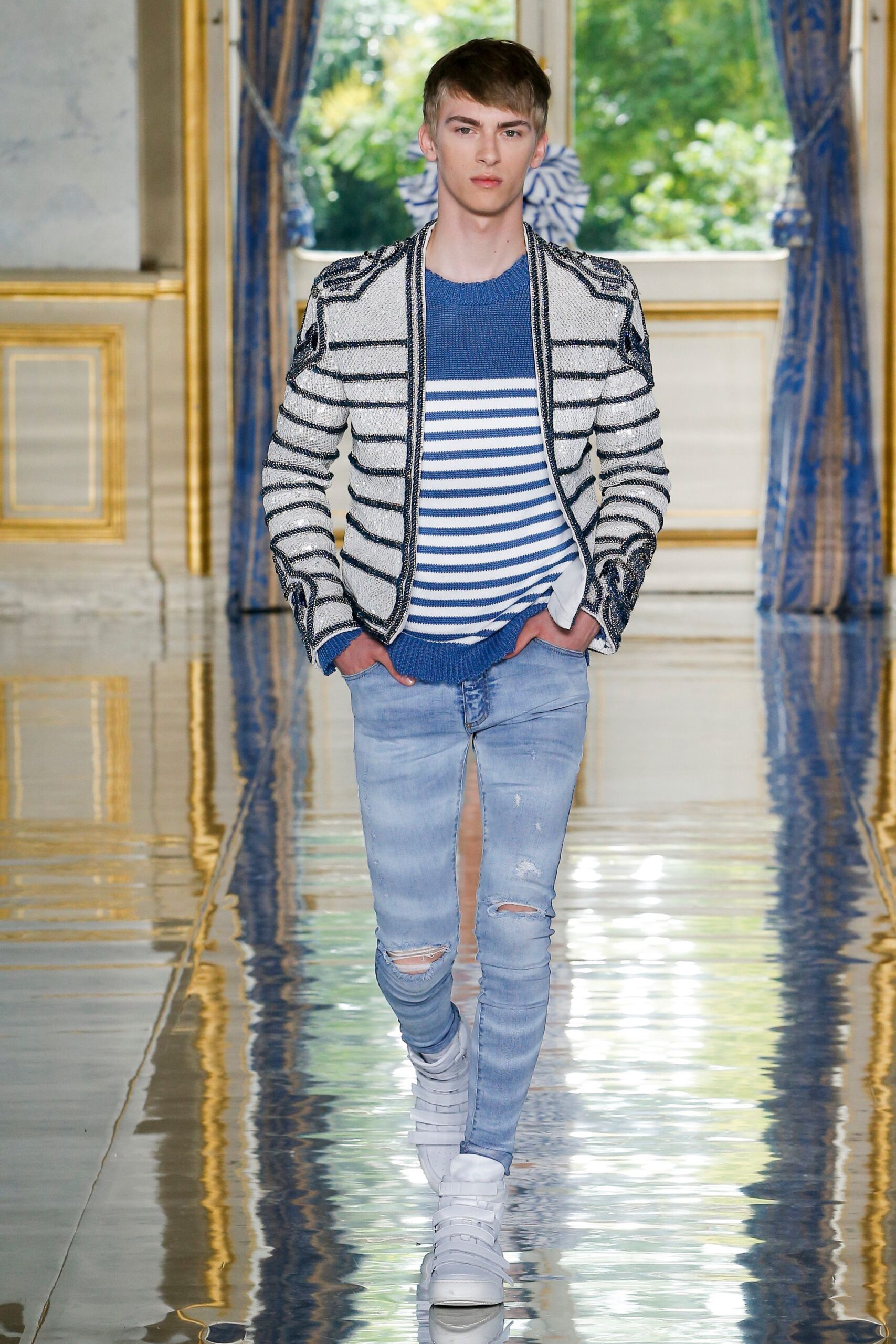Balmain S/S 19 Menswear Look 310