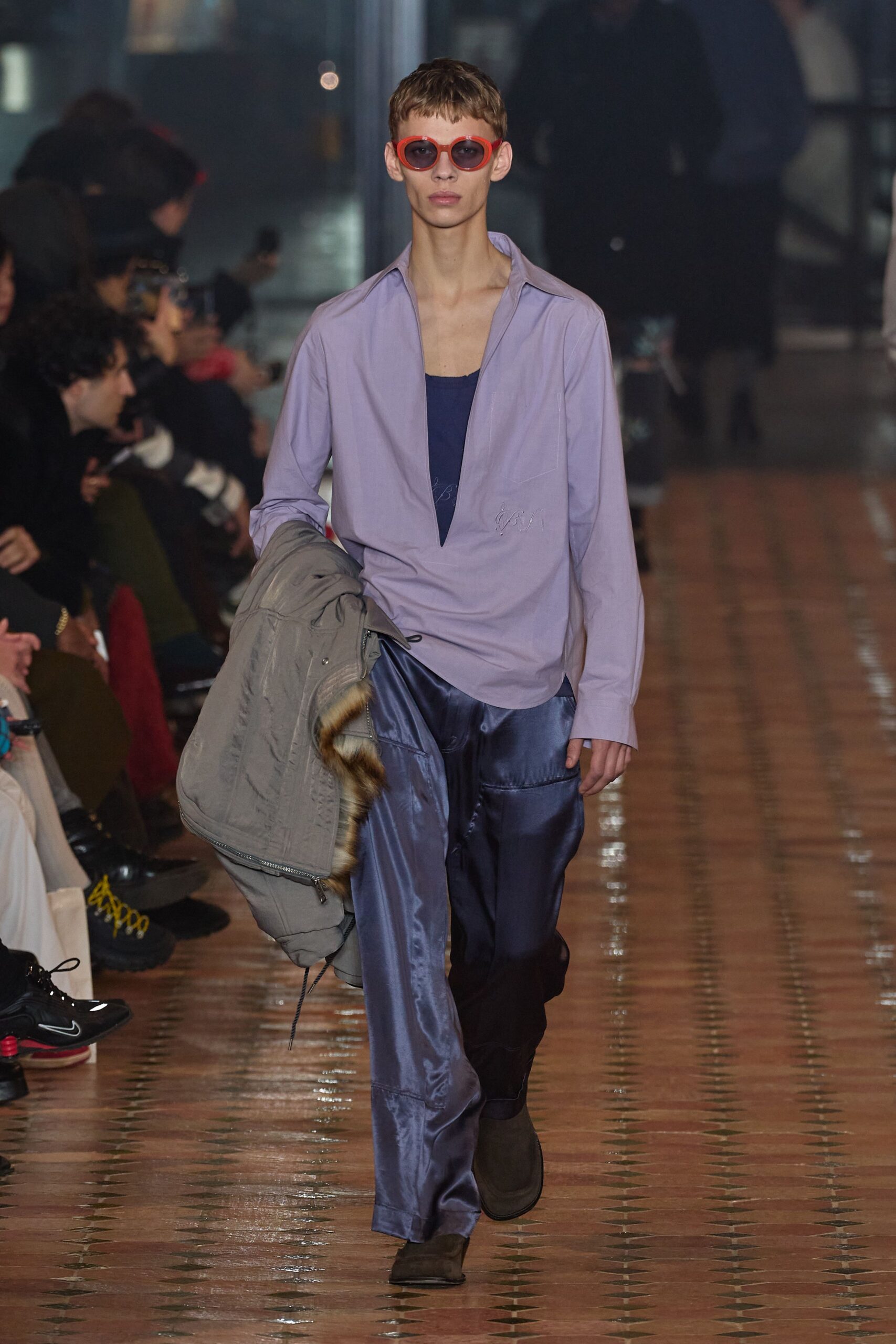 Bed j.w. Ford F/W 24 Menswear Look 165