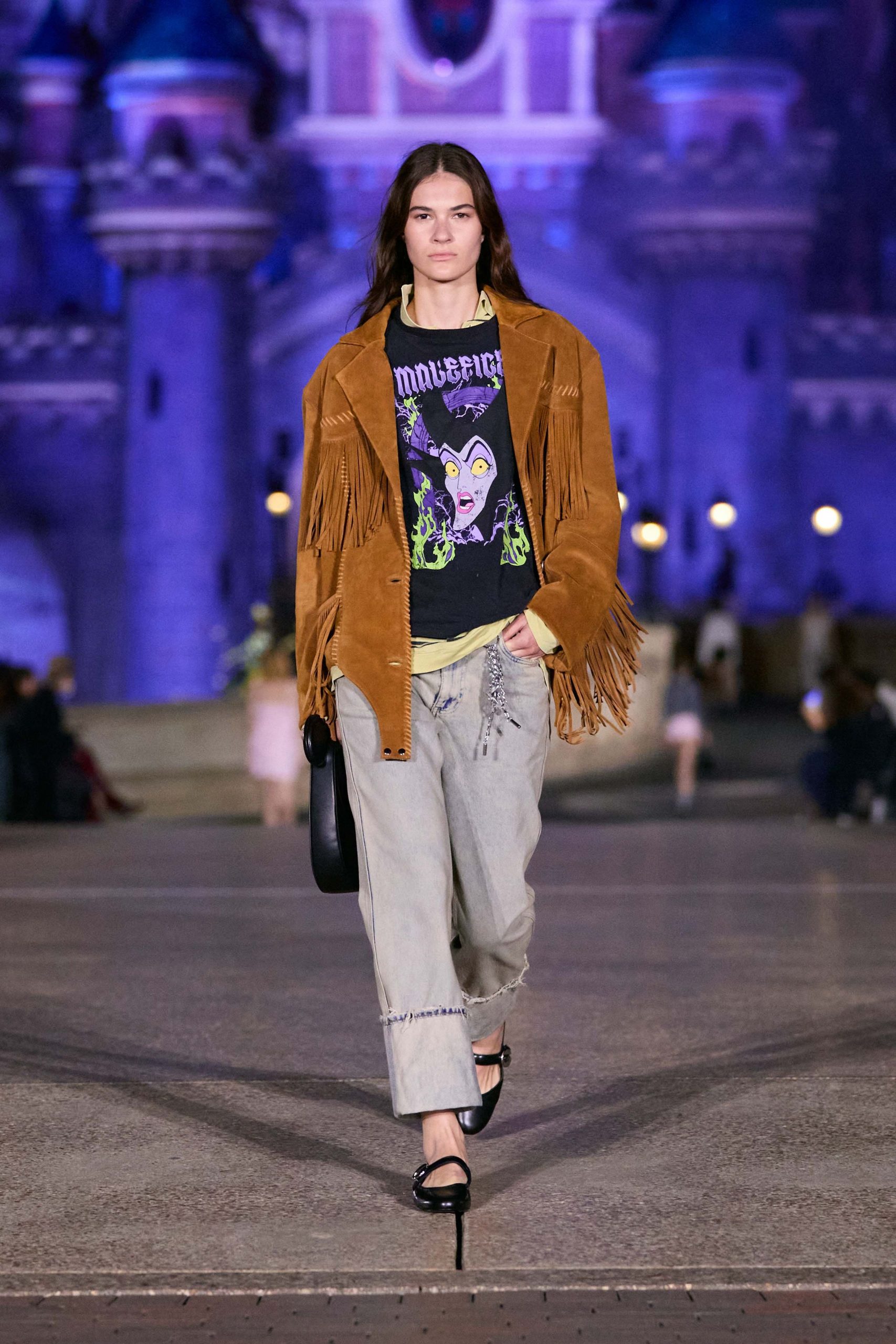 gray denim relaxed distressed pants