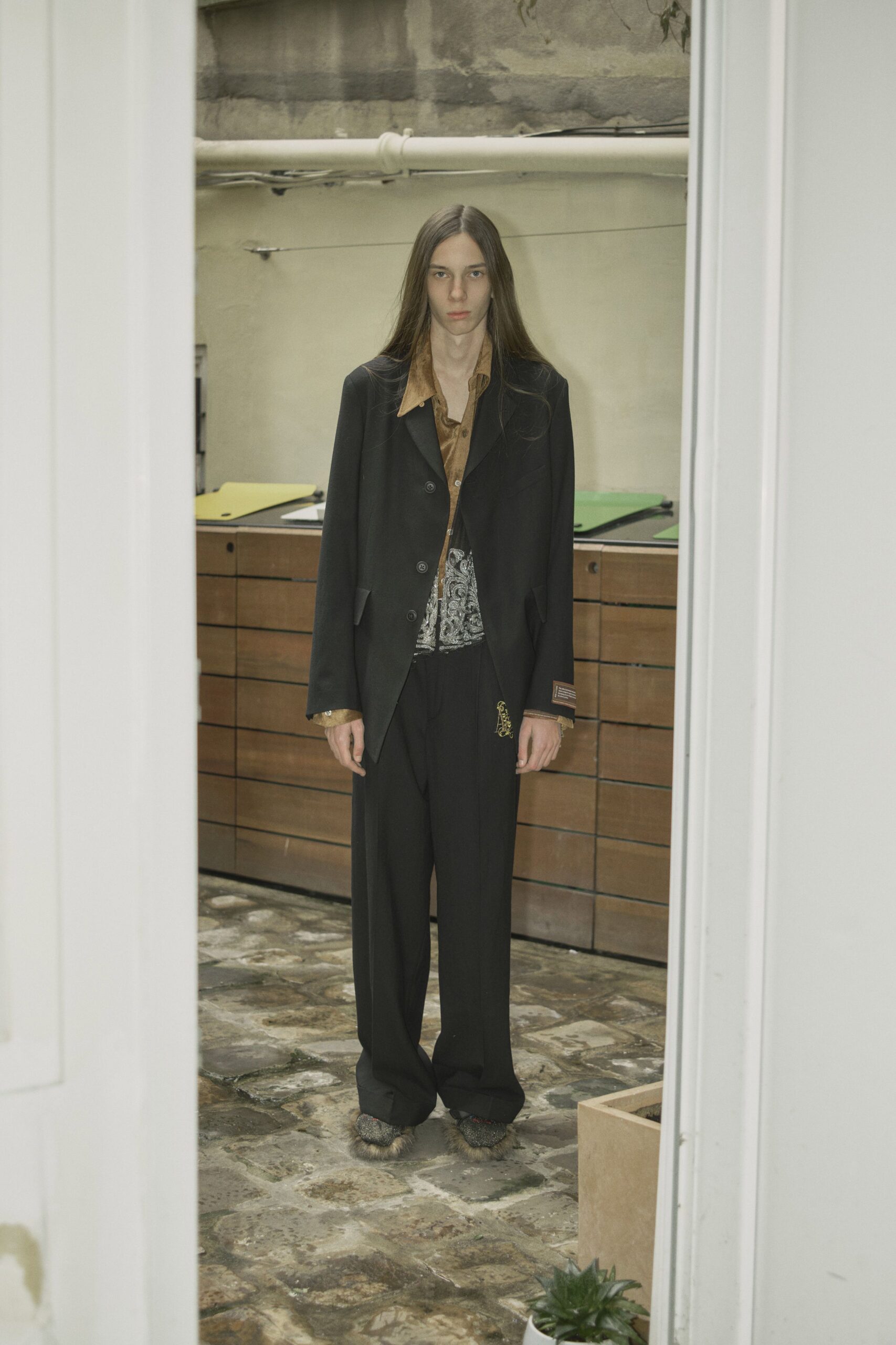 Bed j.w. Ford F/W 25 Menswear Look 150