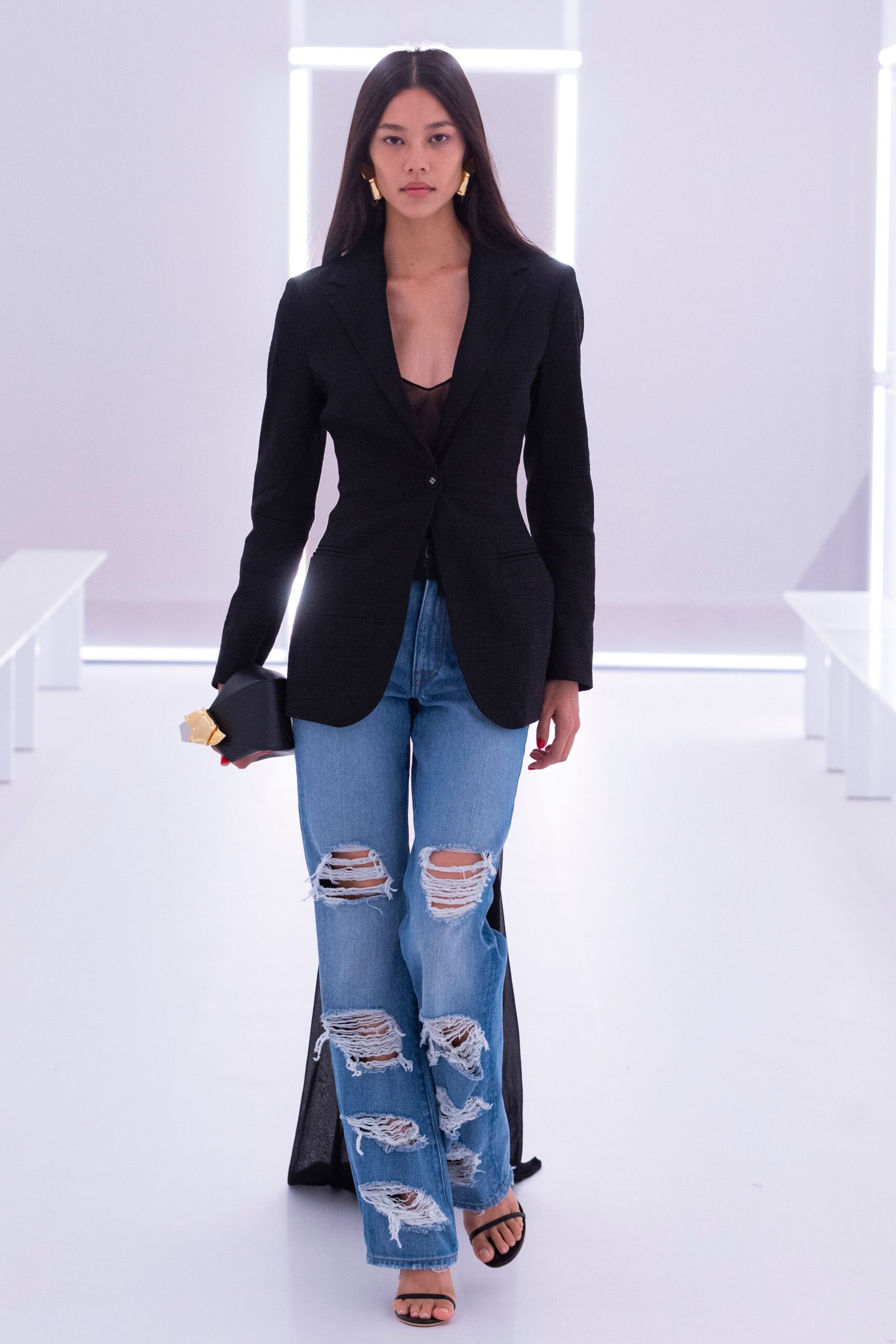 Brandon Maxwell S/S 24 Look 204