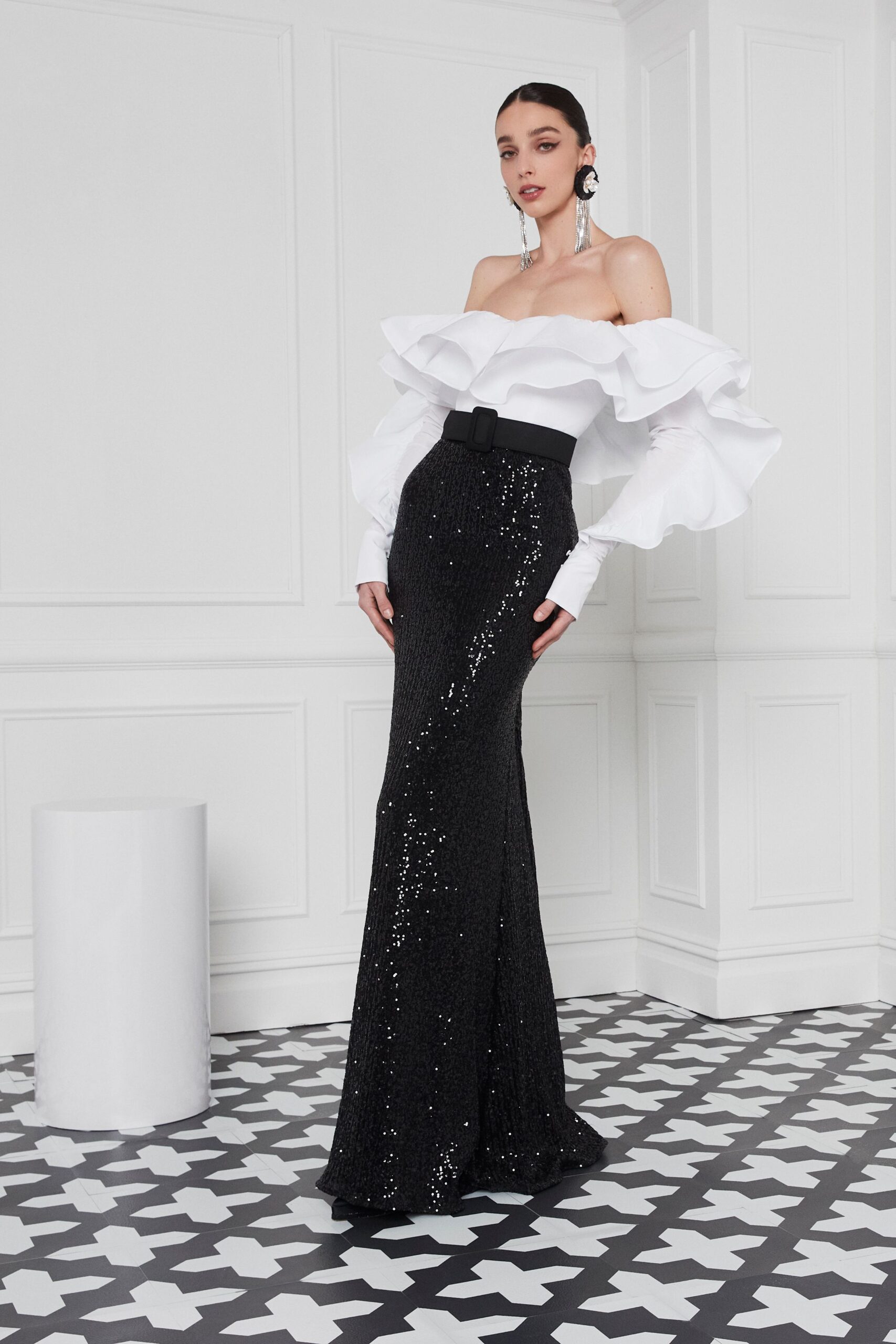 Badgley Mischka F/W 24 Look 249