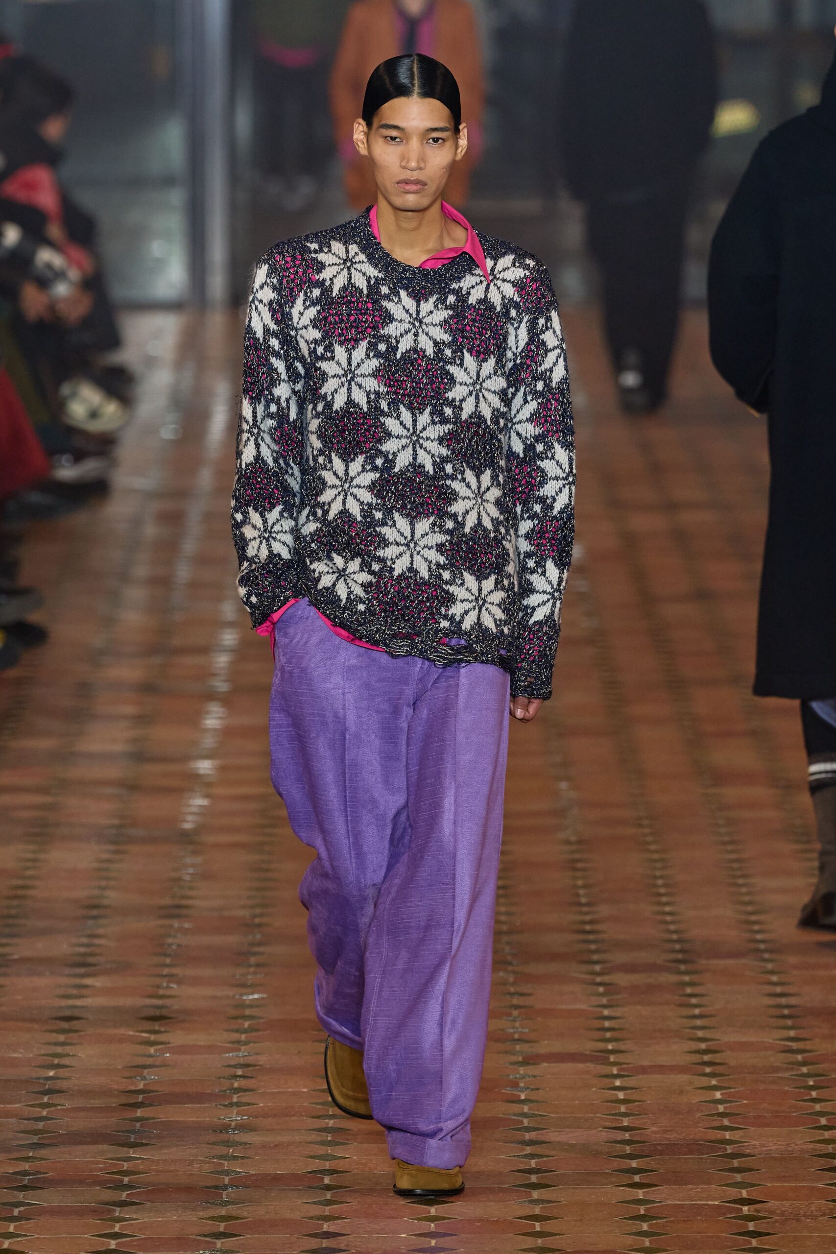 Bed j.w. Ford F/W 24 Menswear Look 233