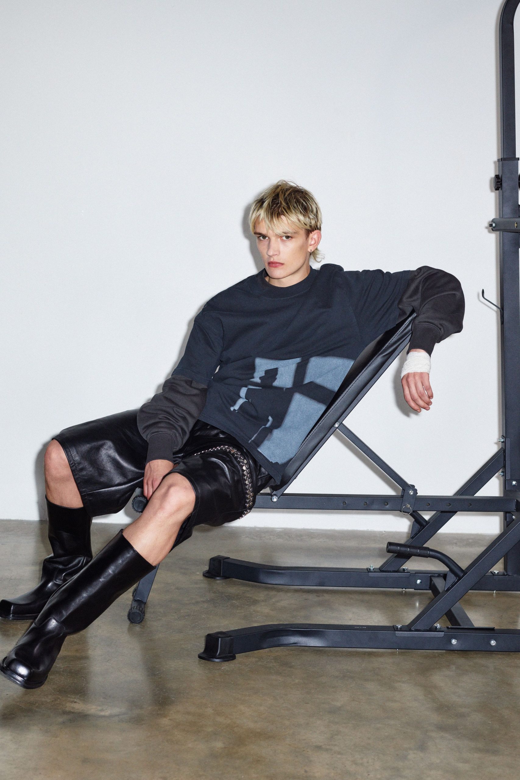 David Koma S/S 25 Menswear Look 82
