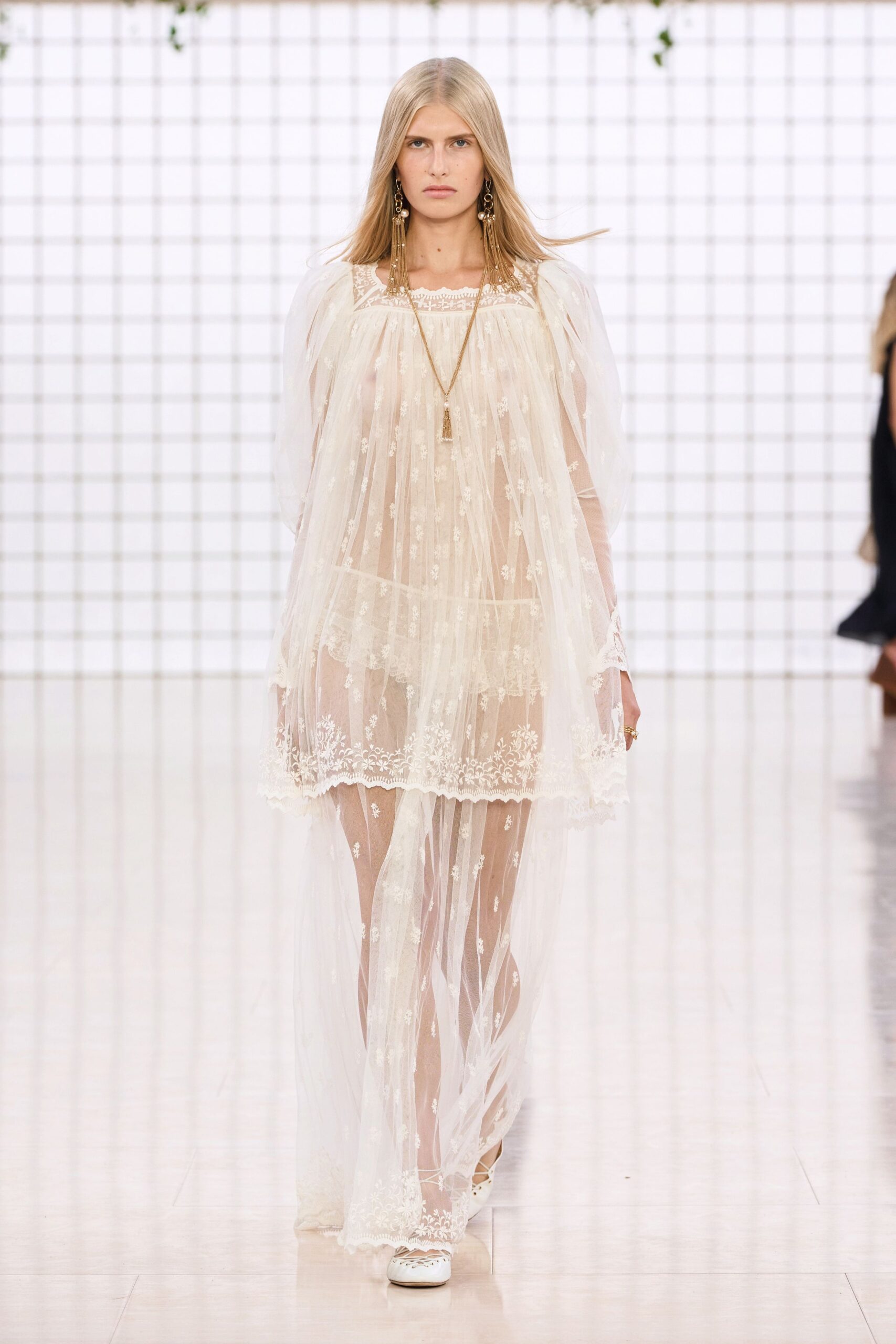 white sheer embroidered maxi dress