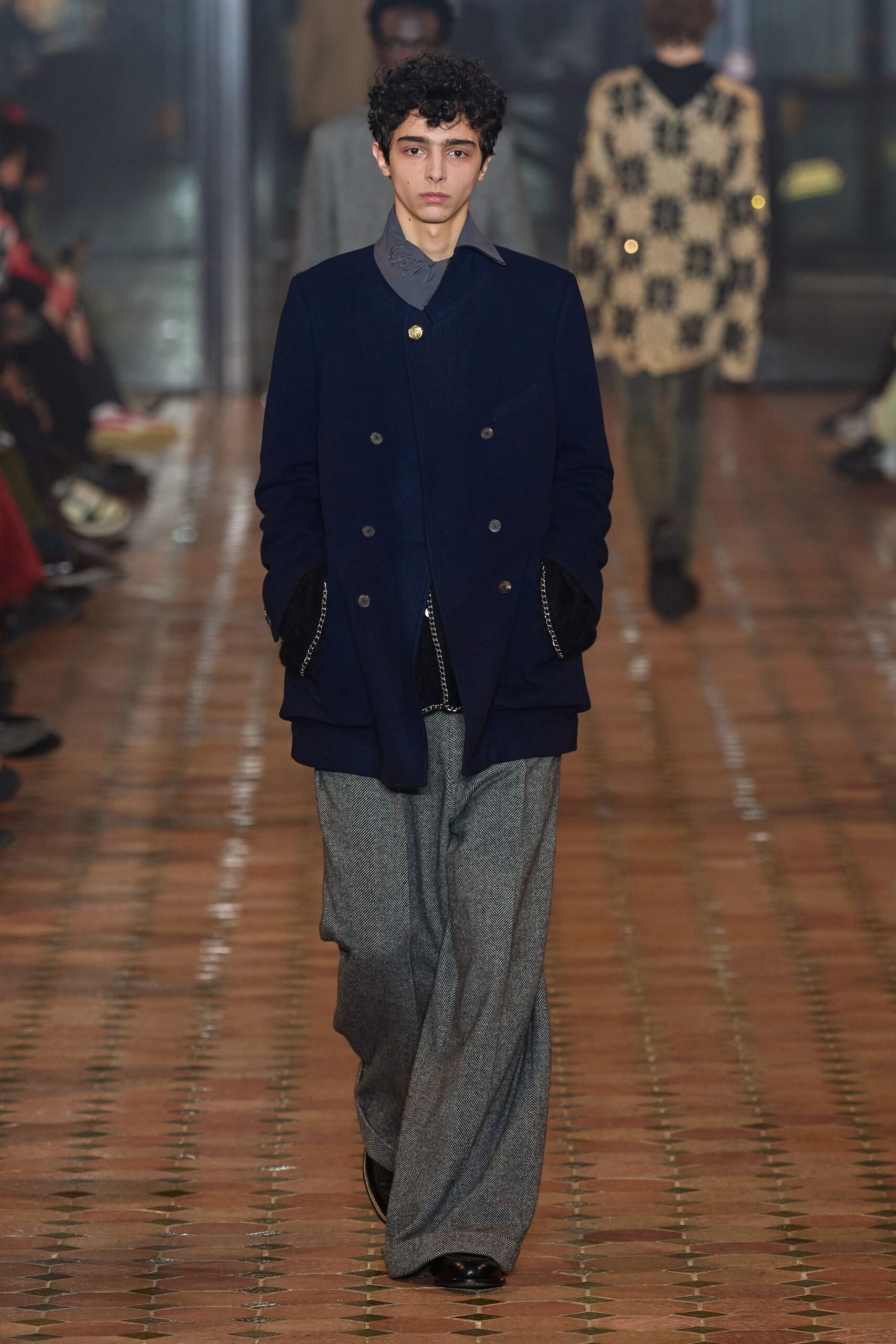 Bed j.w. Ford F/W 24 Menswear Look 320