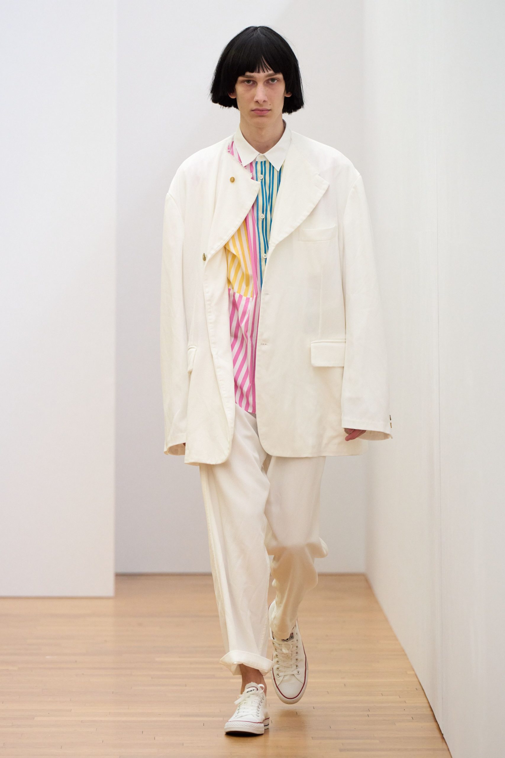 Comme des Garçons Shirt S/S 25 Menswear Look 349