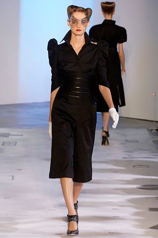 black belted collared jumpsuit