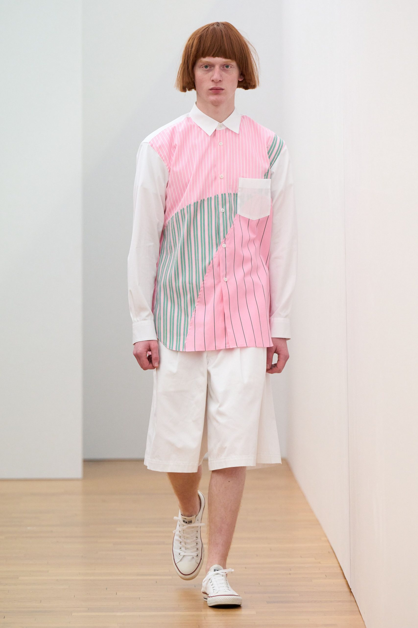 Comme des Garçons Shirt S/S 25 Menswear Look 385