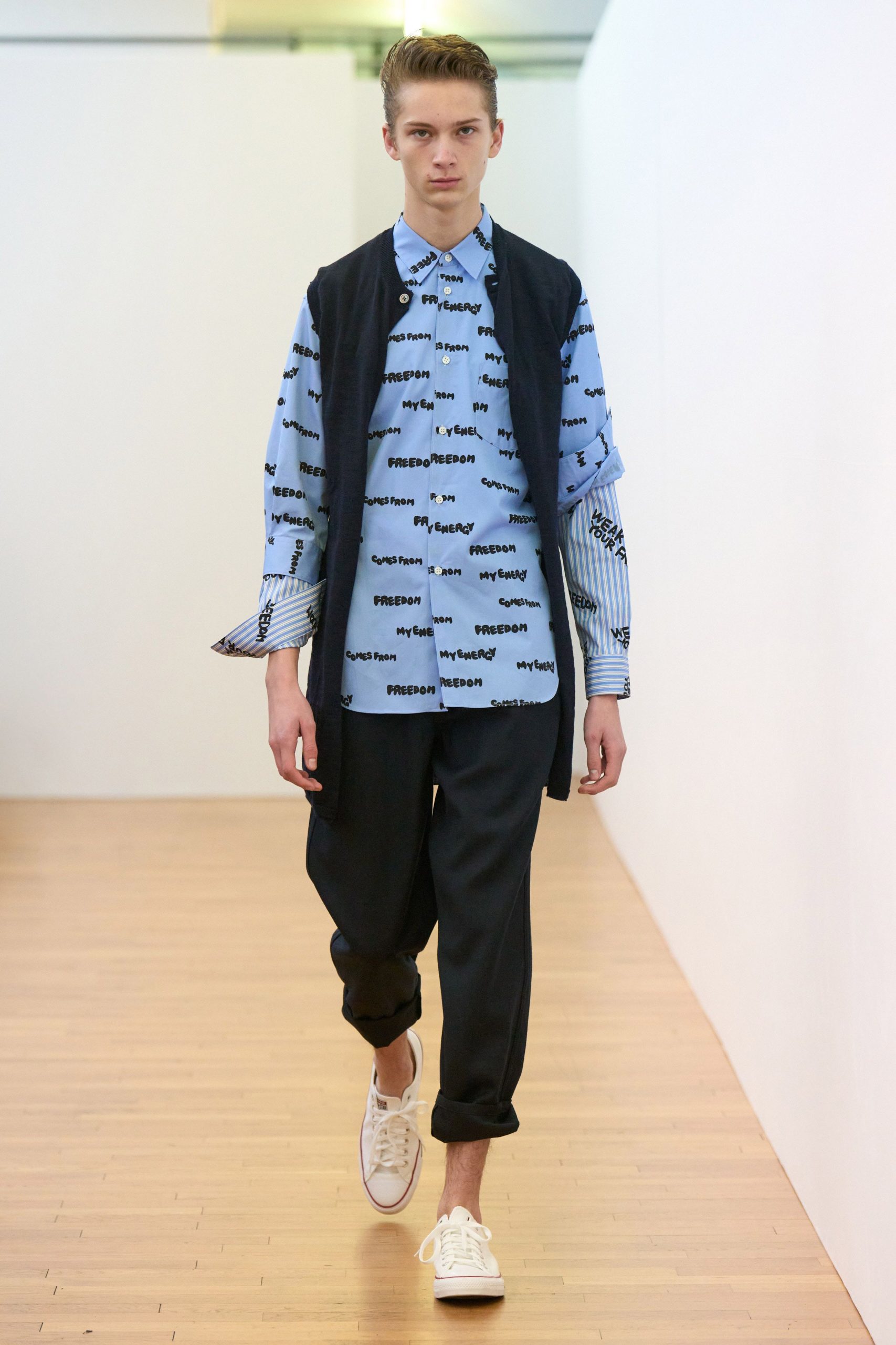 Comme des Garçons Shirt F/W 24 Menswear Look 459