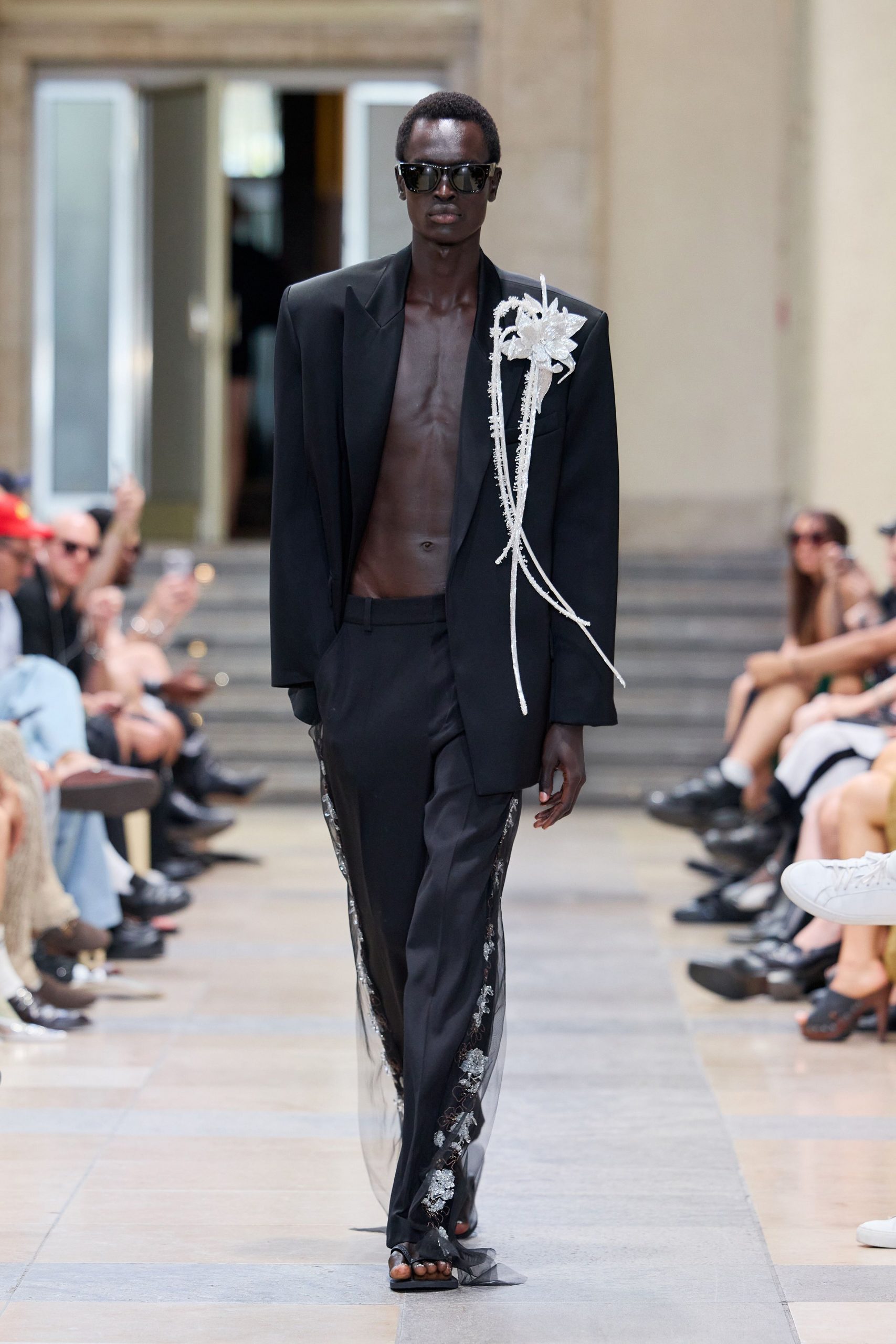 black blazer and pants outfit