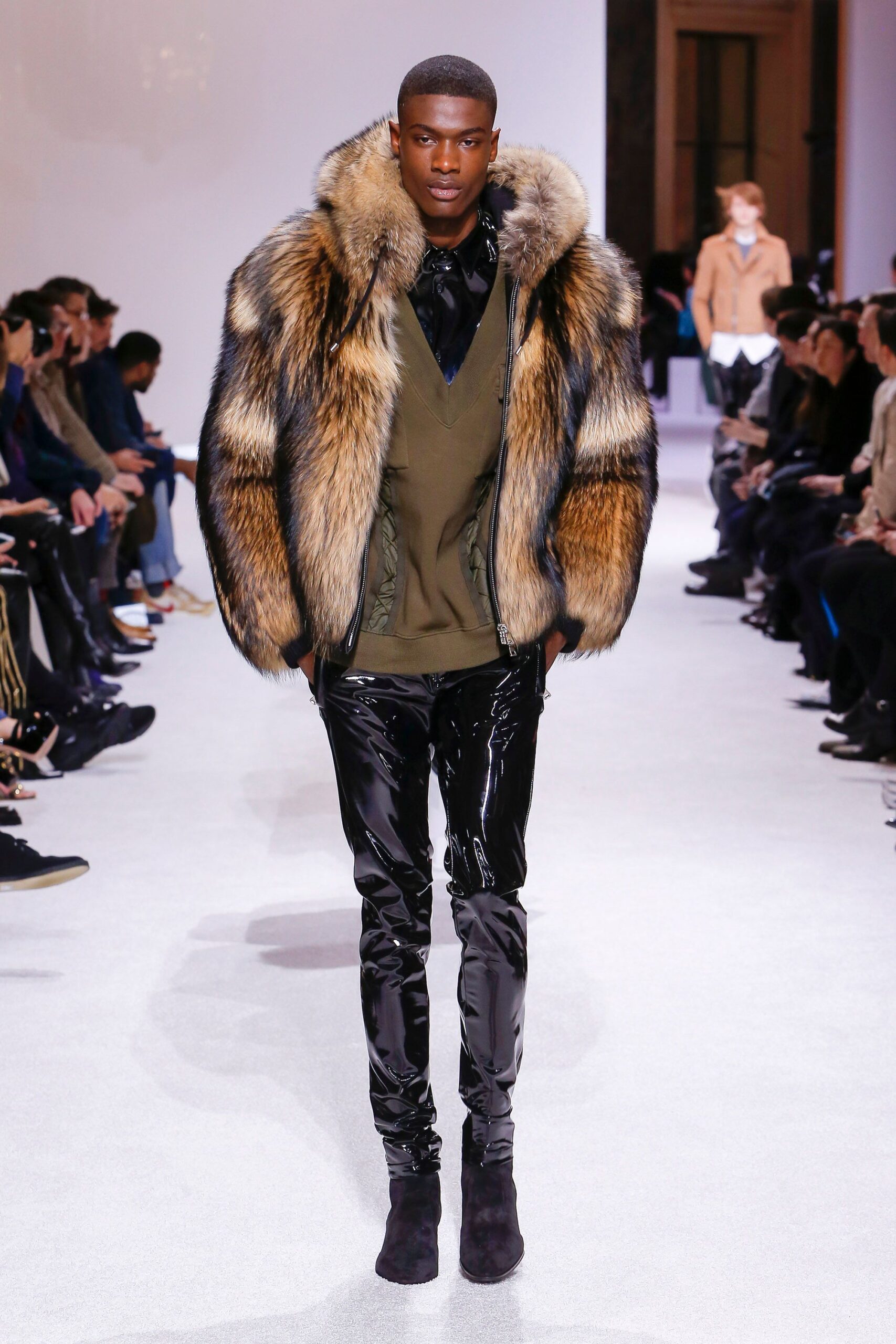 Balmain F/W 18 Menswear Look 499
