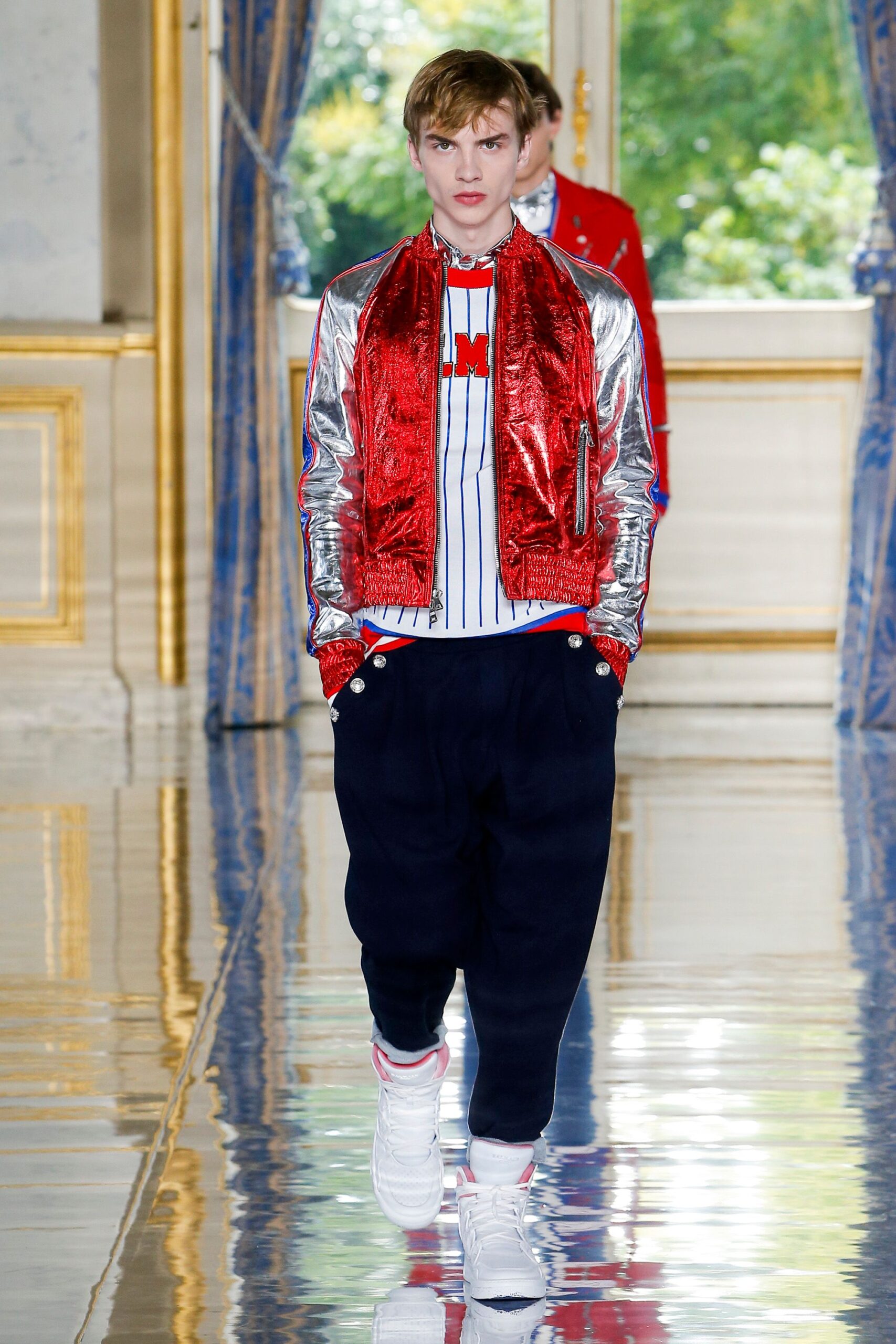 Balmain S/S 19 Menswear Look 629