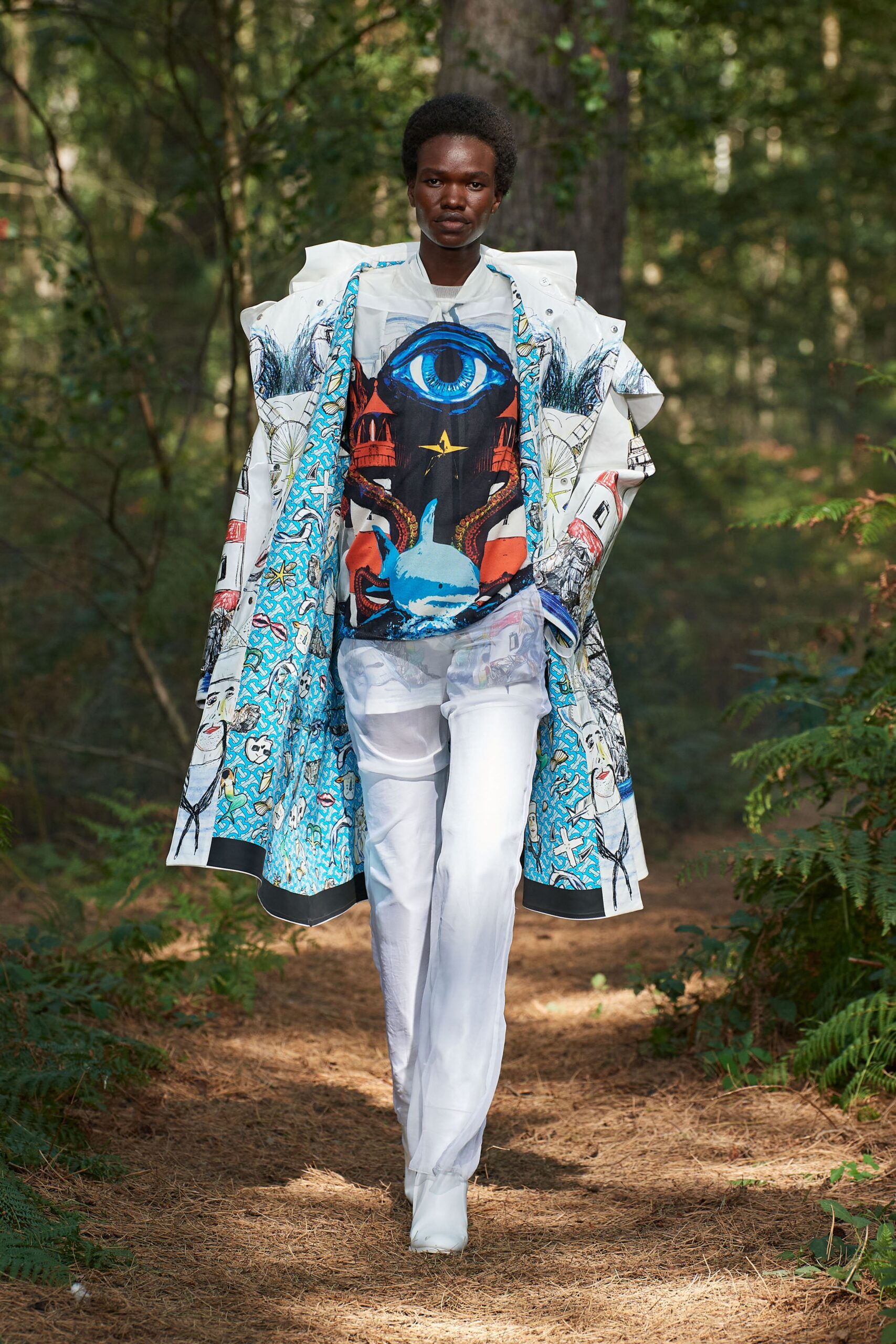 Burberry S/S 21 Look 408