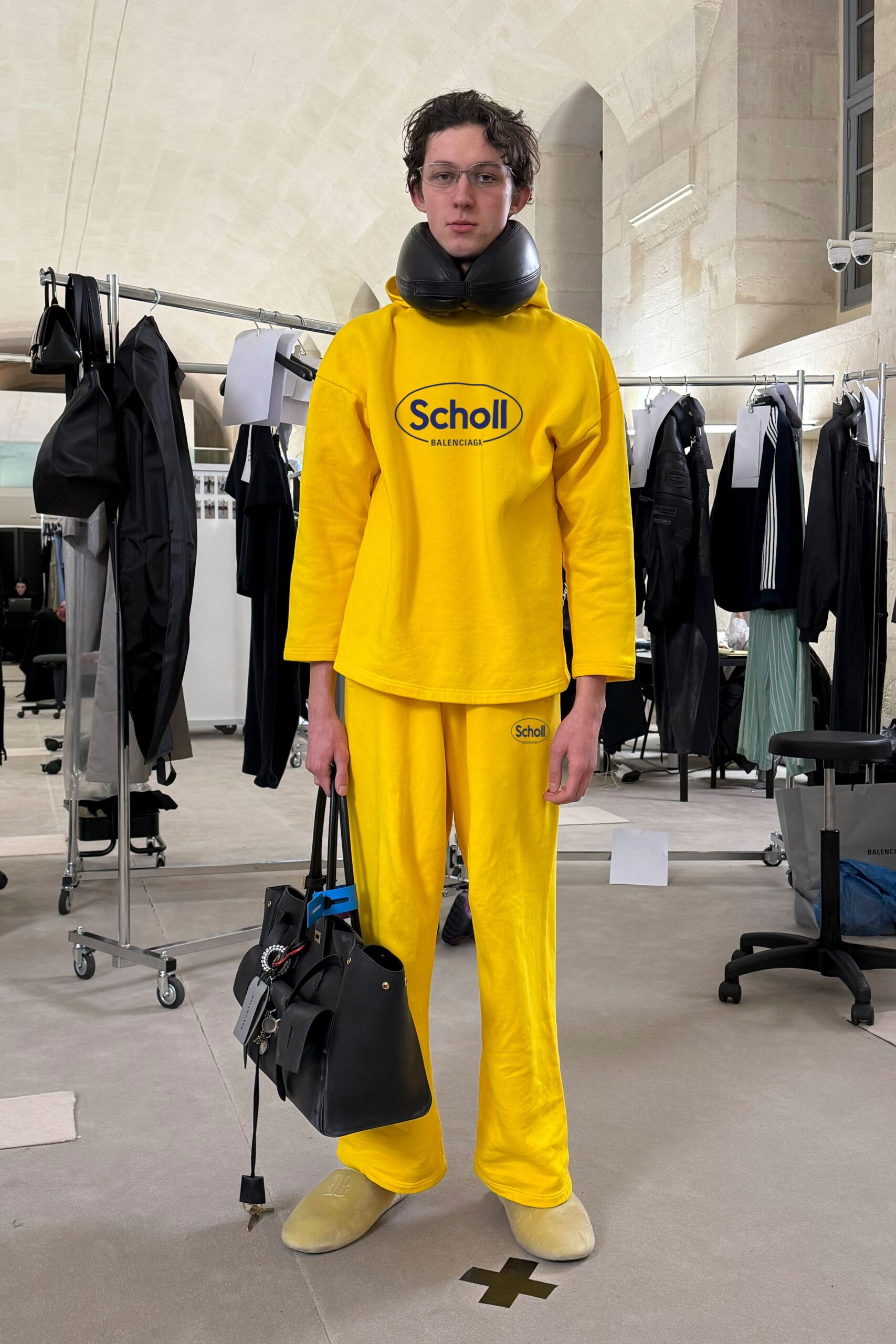 yellow relaxed cotton outfit