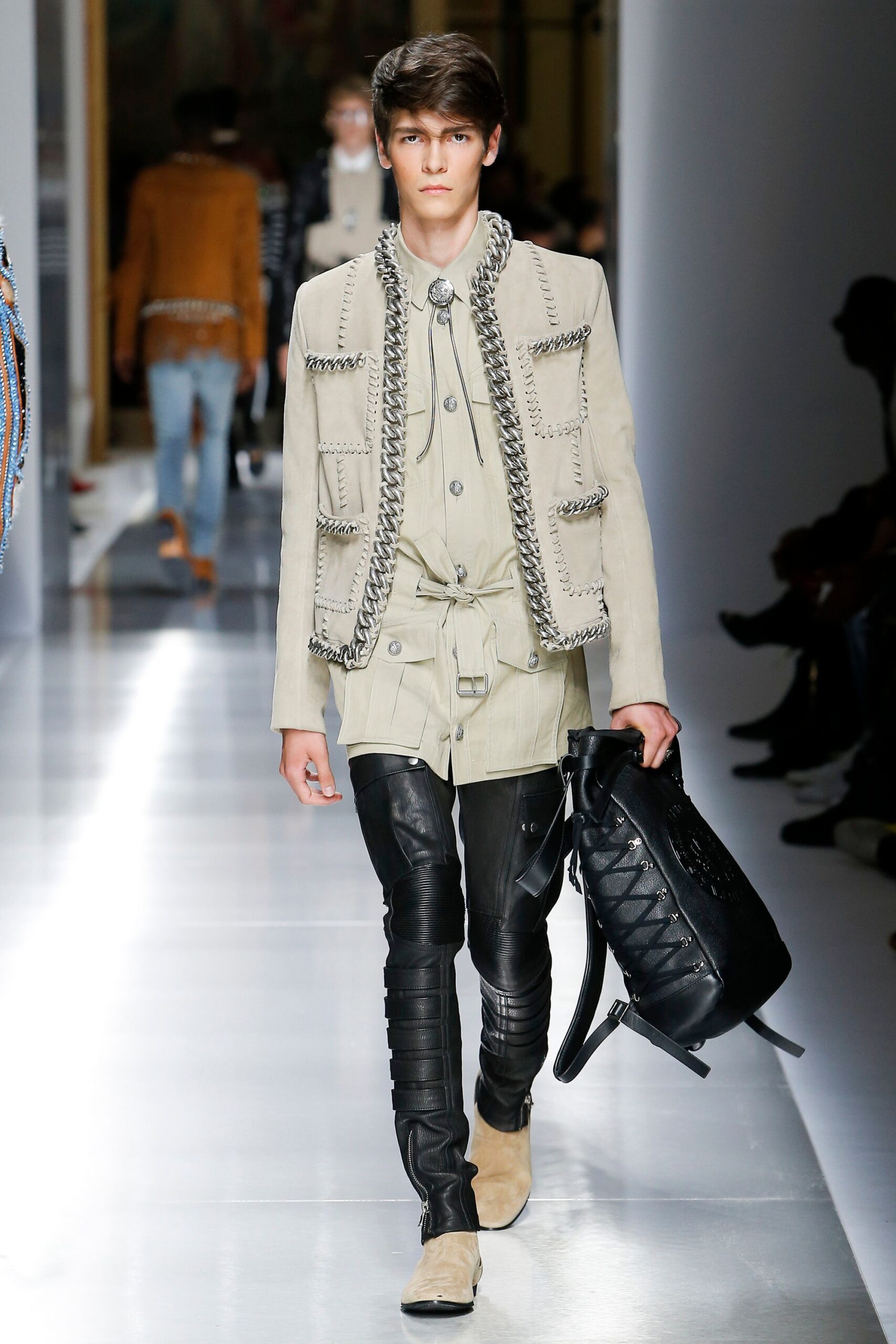 Balmain S/S 18 Menswear Look 494