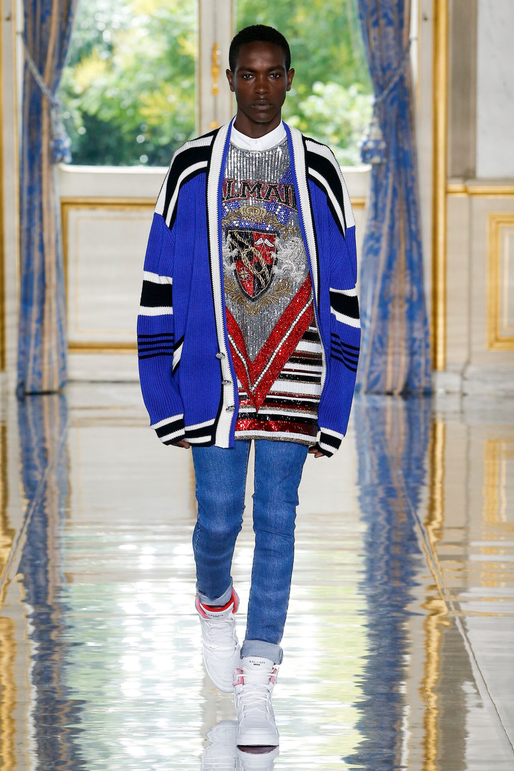 Balmain S/S 19 Menswear Look 682