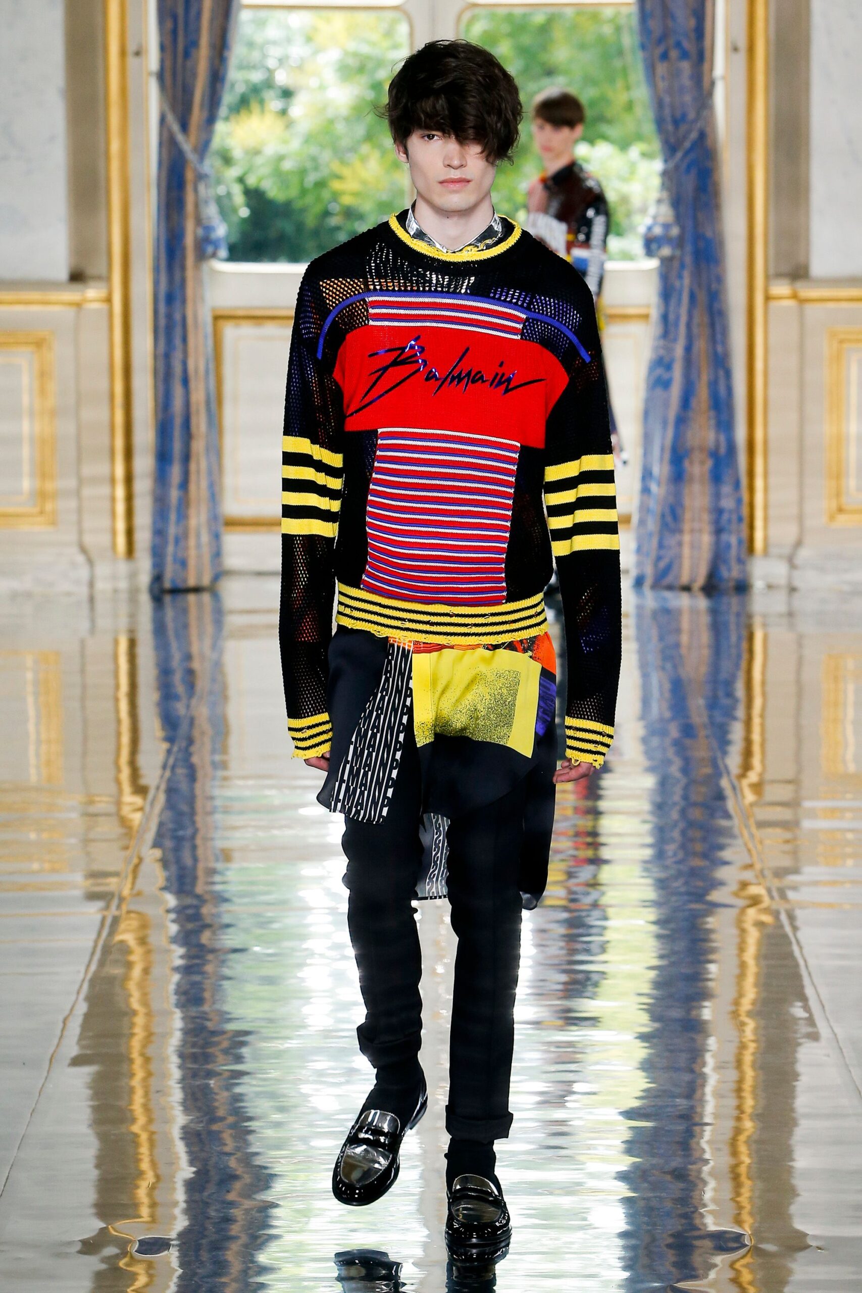 Balmain S/S 19 Menswear Look 733
