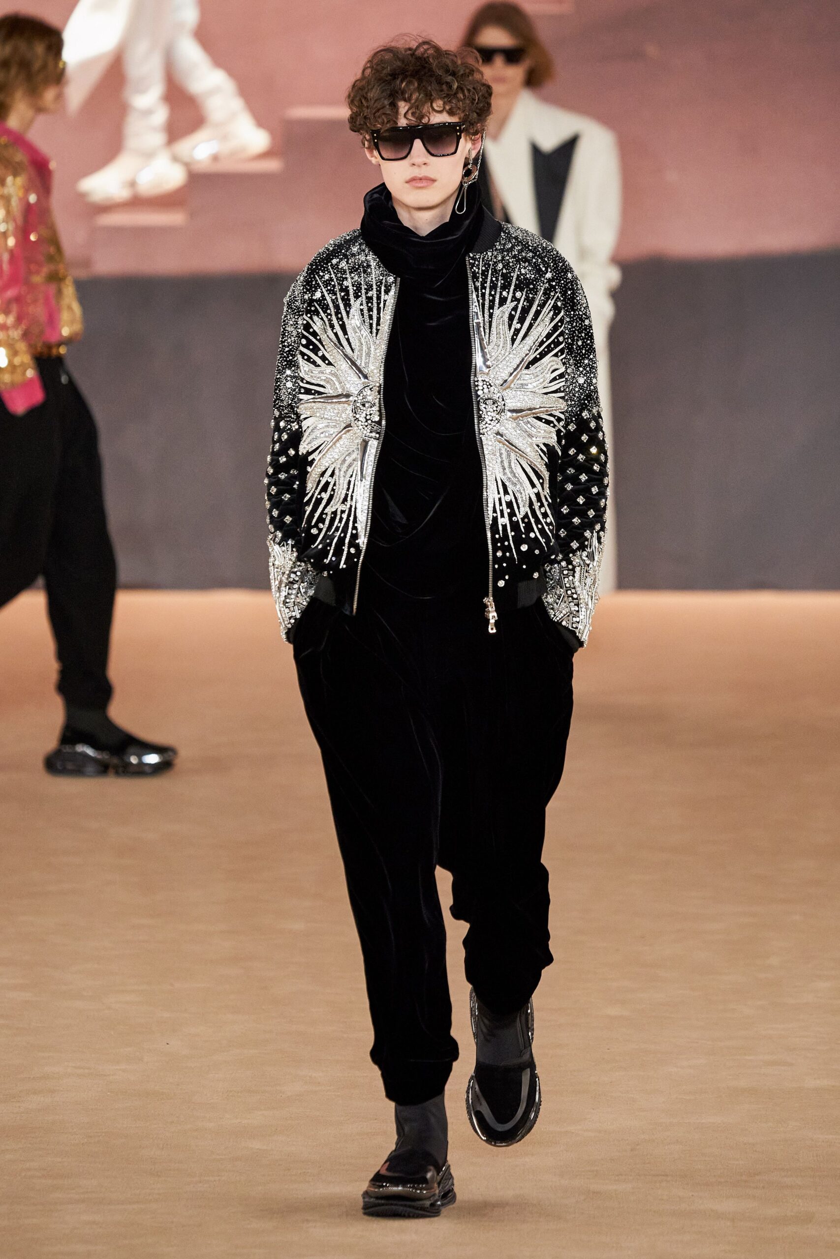 Balmain F/W 20 Menswear Look 604