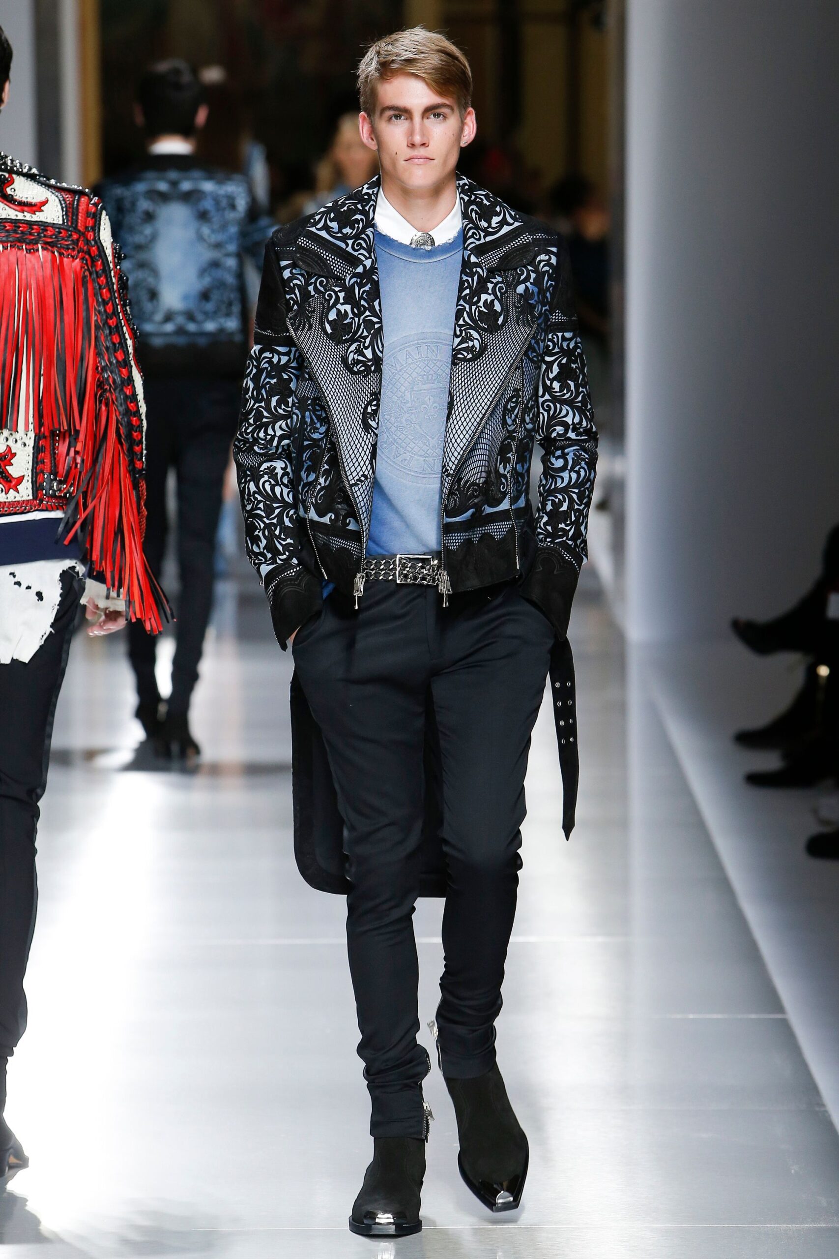 Balmain S/S 18 Menswear Look 611