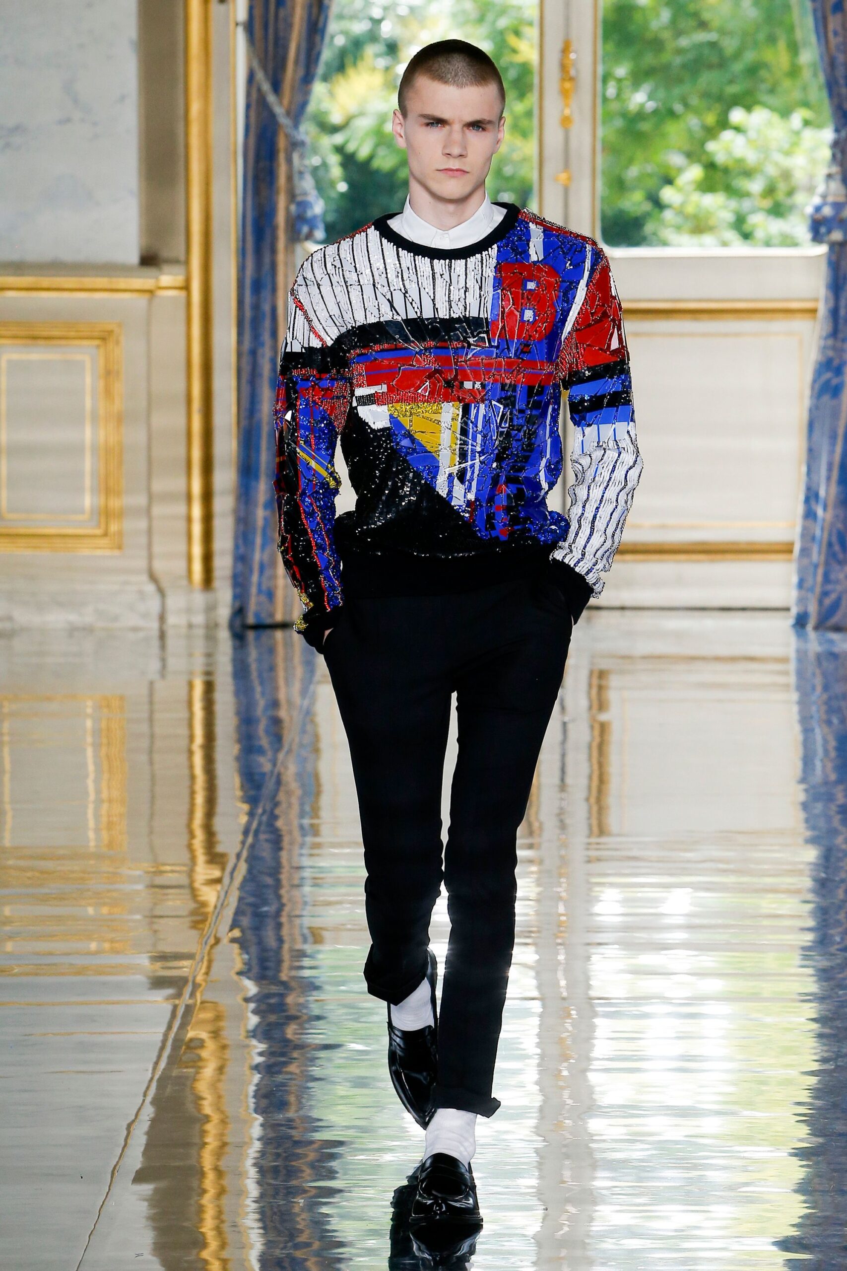 Balmain S/S 19 Menswear Look 826