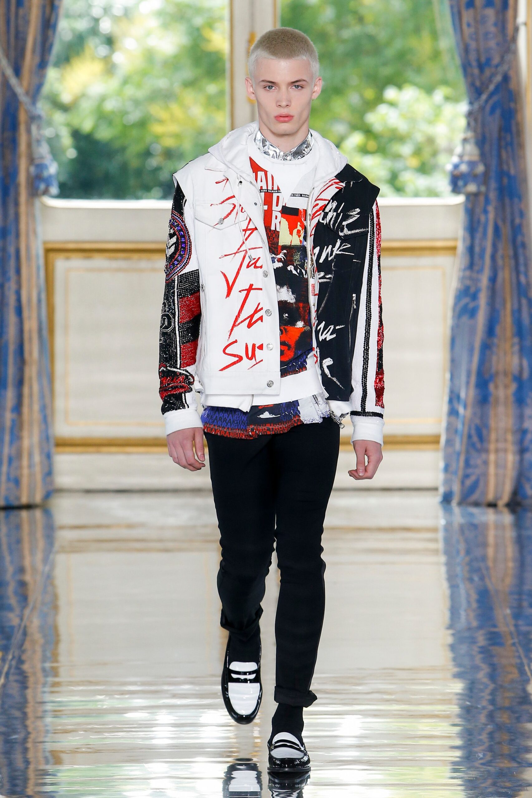 Balmain S/S 19 Menswear Look 920