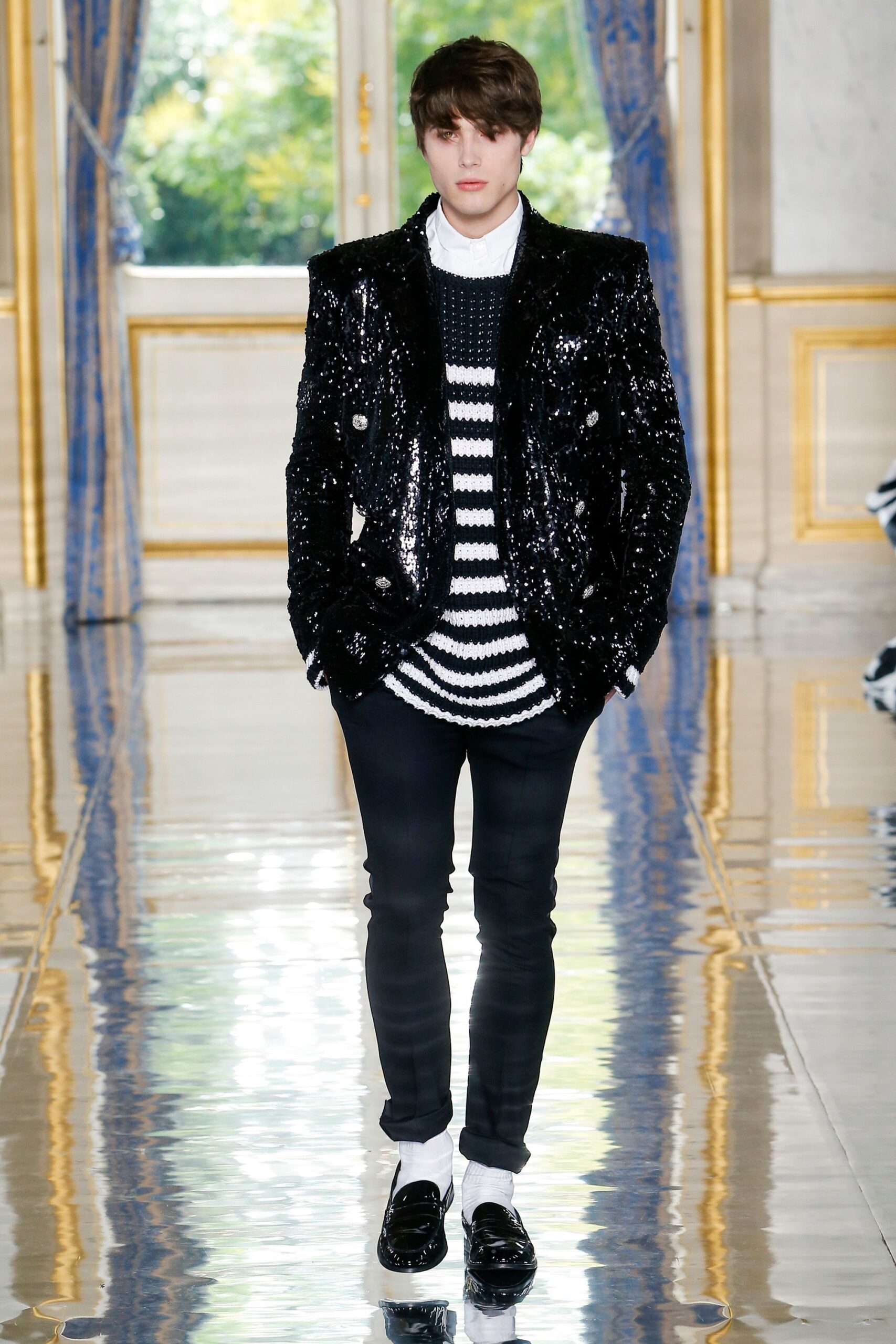 Balmain S/S 19 Menswear Look 1150