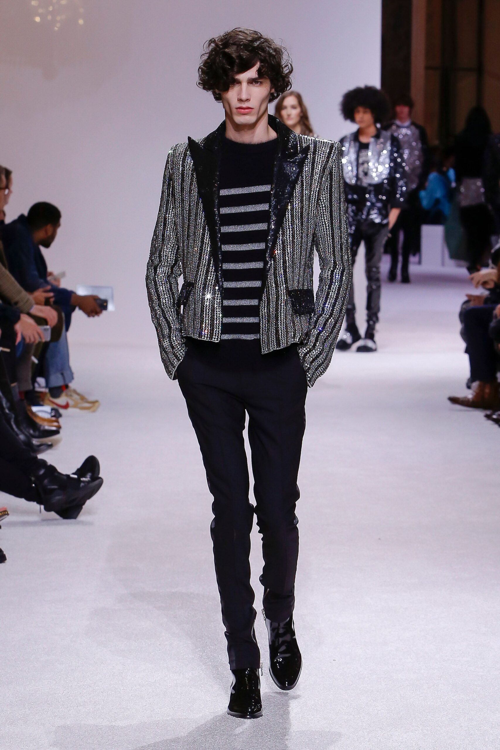 Balmain F/W 18 Menswear Look 1164