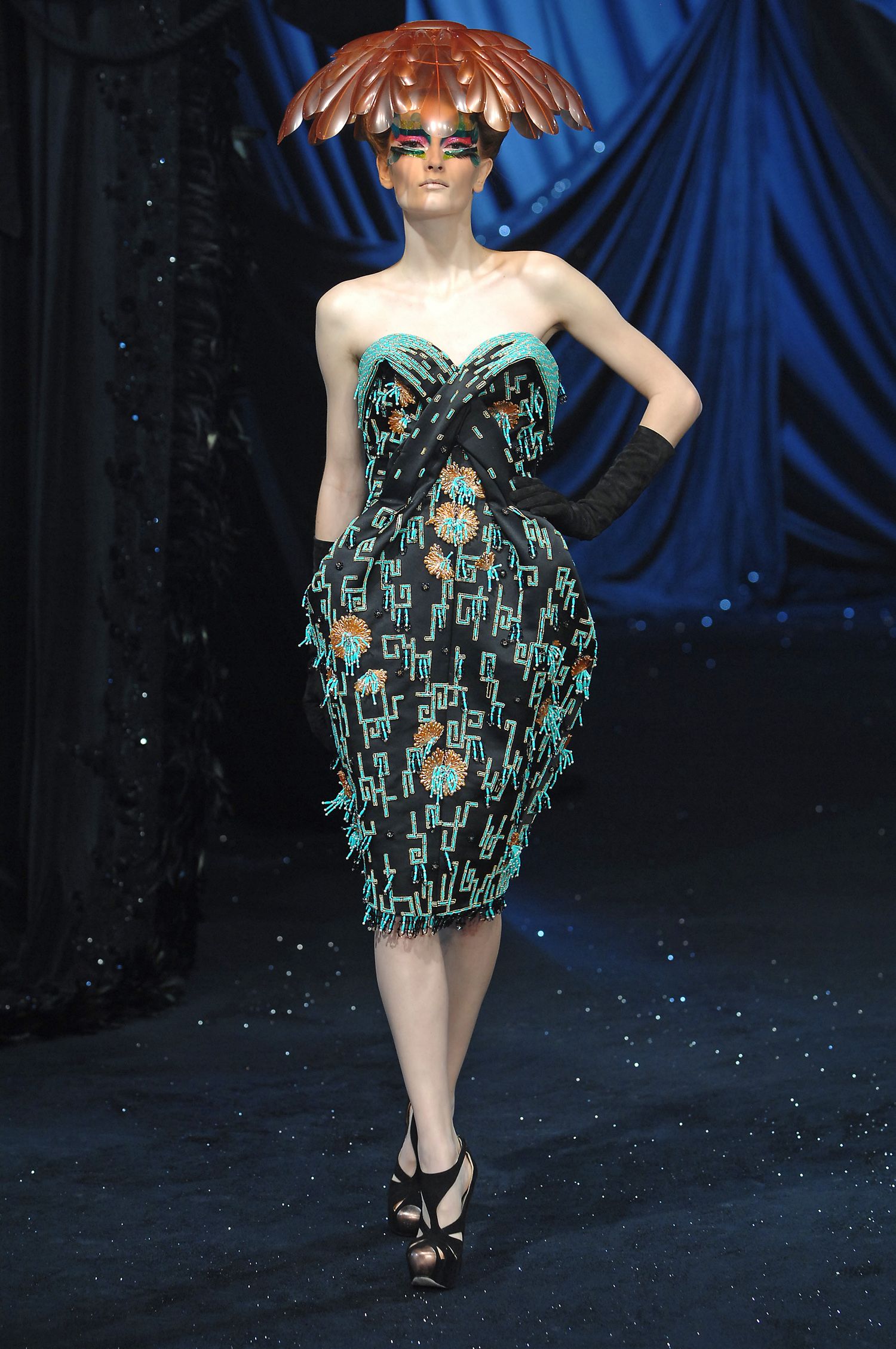 Christian Dior S/S 08 Couture Look 166