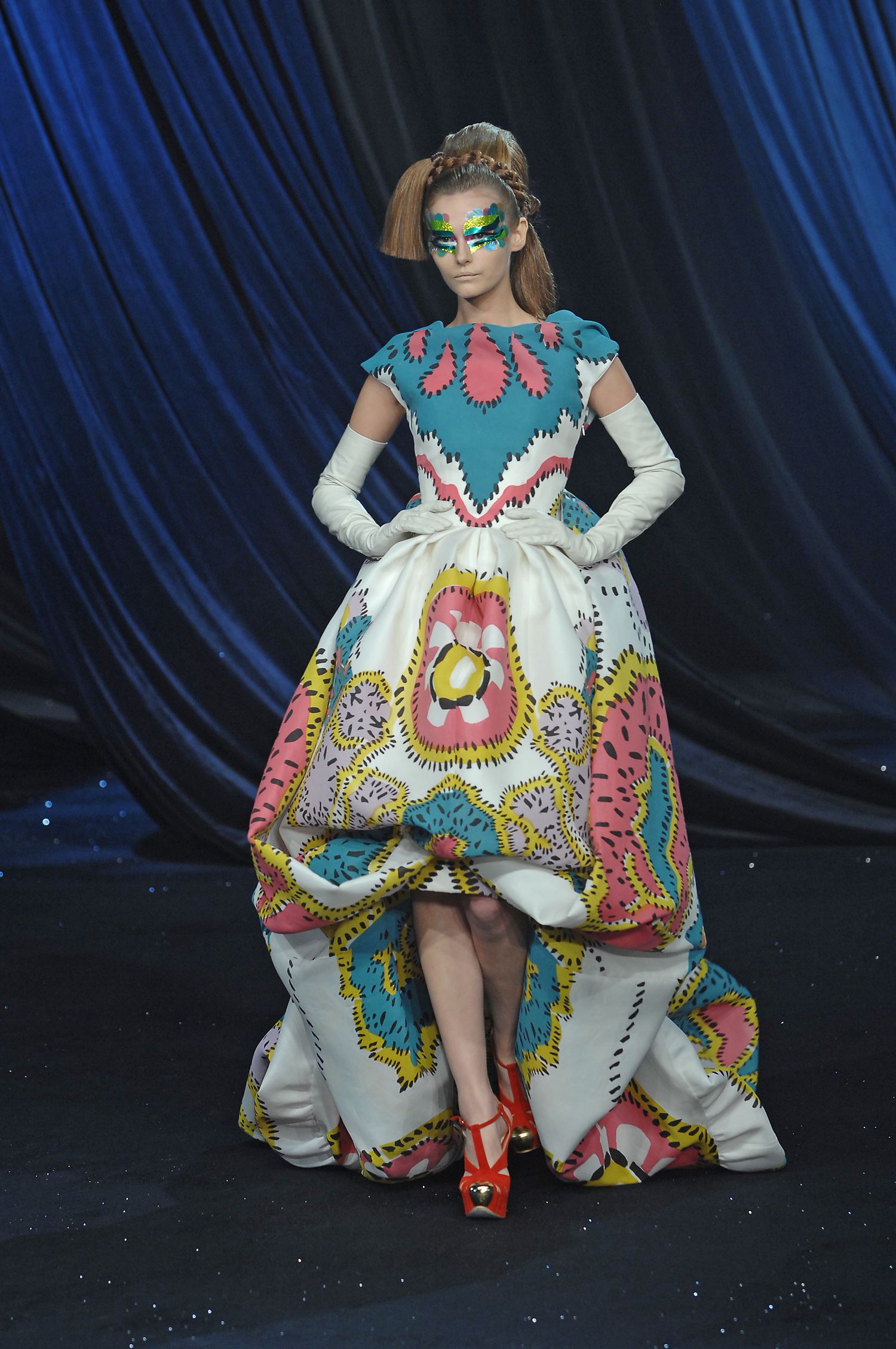 Christian Dior S/S 08 Couture Look 195